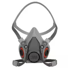3M™ Half Facepiece Reusable Respirator 6100+6200+6300/07026(AAD), 3 Cases, 24 ea/Case (1 Case Small, 1 Case Medium & 1 Case Large) *Special Discounted Price*