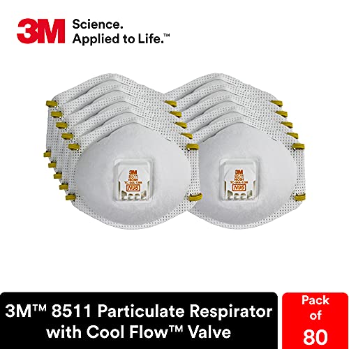 3M™ Particulate Respirator 8511, N95 80 EA/Case