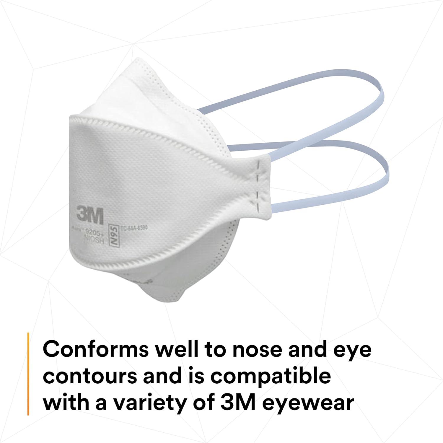 3M™ Aura™ Particulate Respirator 9205+, N95, 440 ea/Case