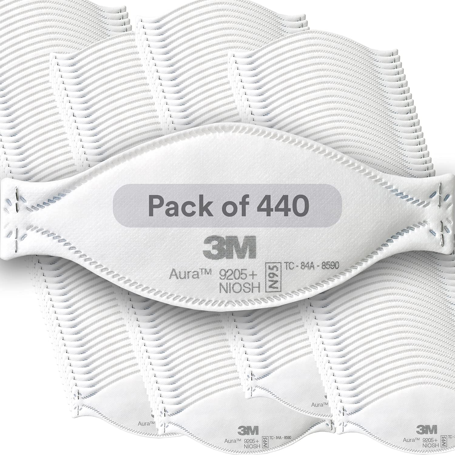 3M™ Aura™ Particulate Respirator 9205+, N95, 440 ea/Case