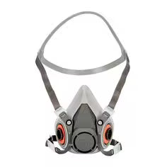 3M™ Half Facepiece Reusable Respirator 6100+6200+6300/07026(AAD), 3 Cases, 24 ea/Case (1 Case Small, 1 Case Medium & 1 Case Large) *Special Discounted Price*