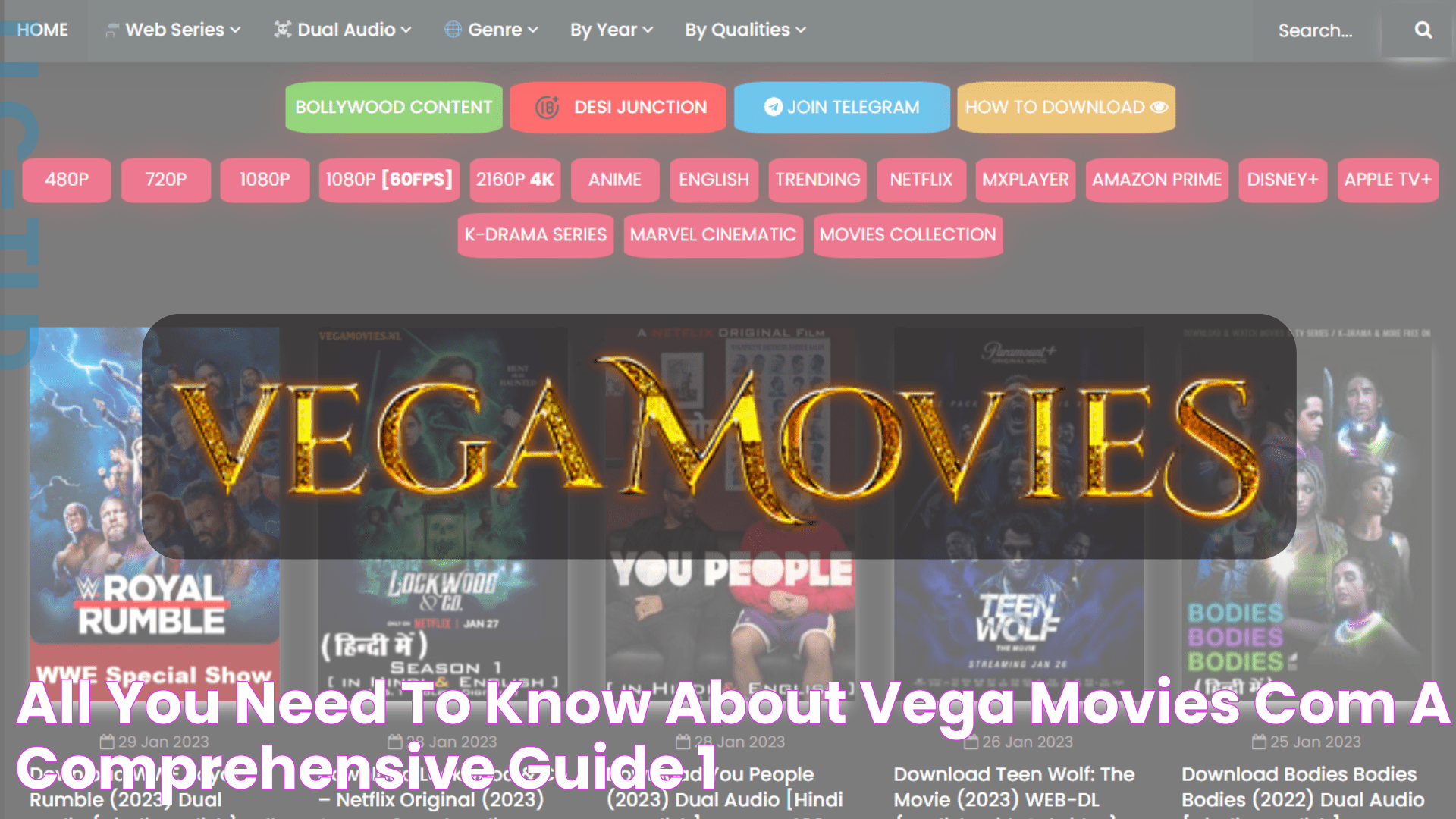 All You Need To Know About Vega Movies Com A Comprehensive Guide