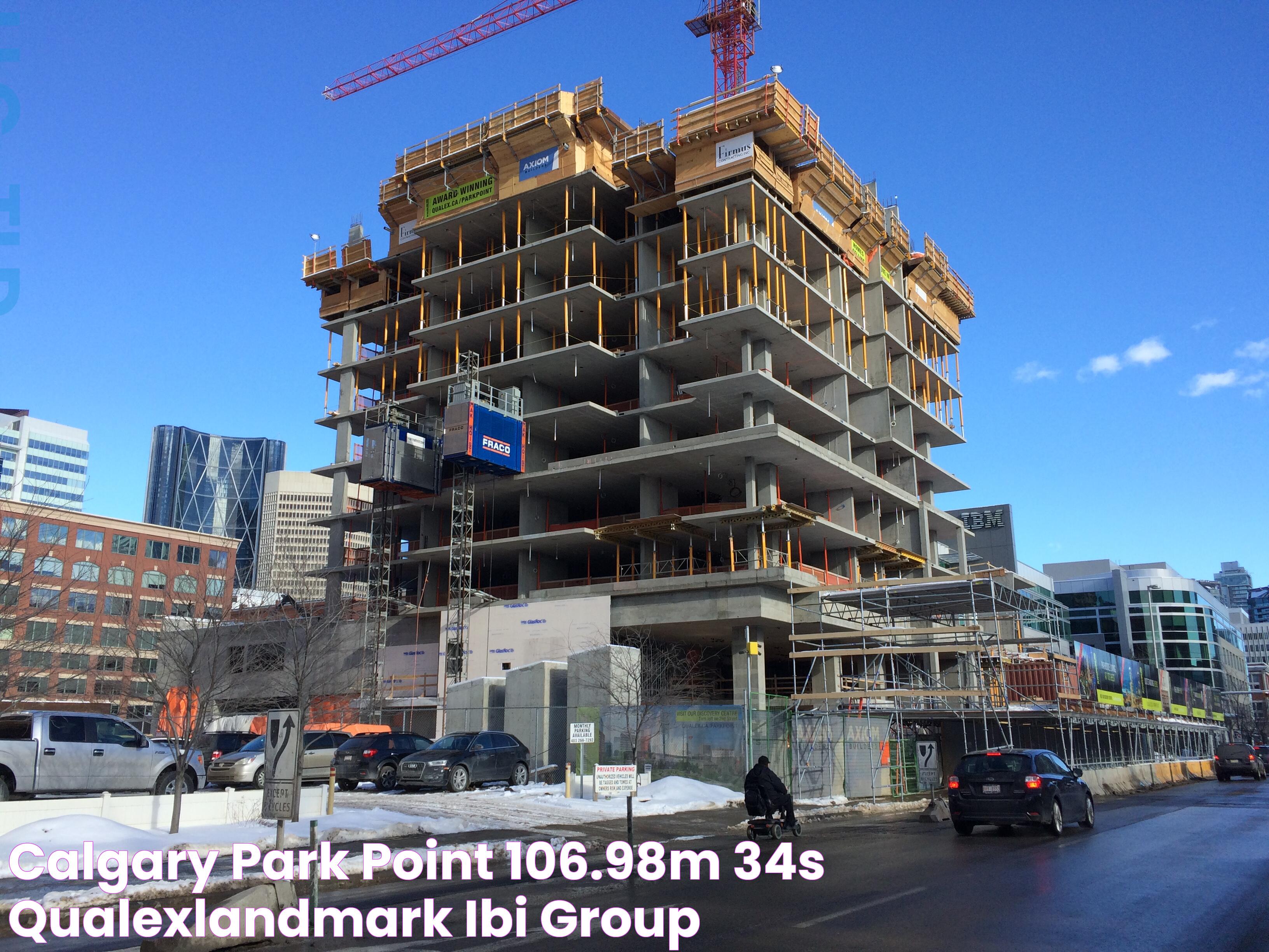 Calgary Park Point 106.98m 34s QualexLandmark IBI Group