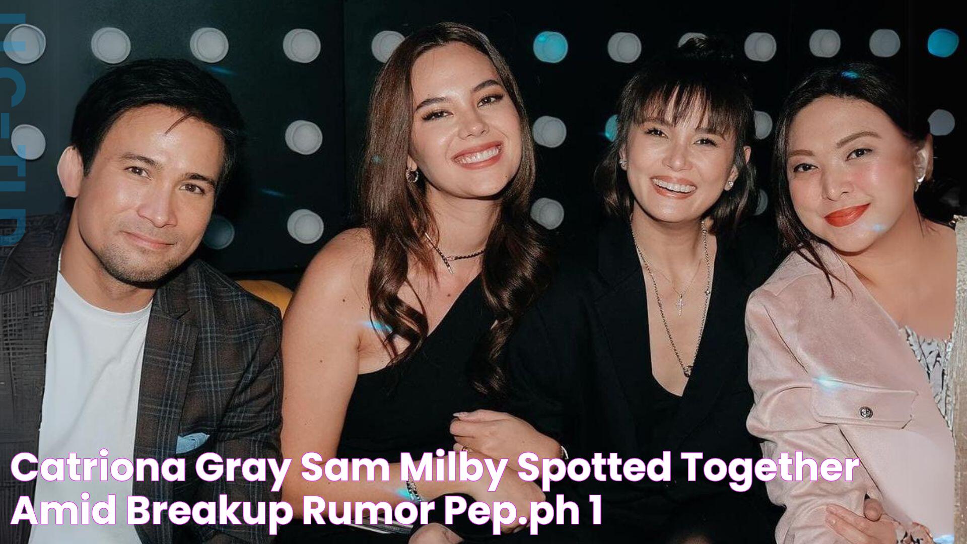 Catriona Gray, Sam Milby spotted together amid breakup rumor PEP.ph