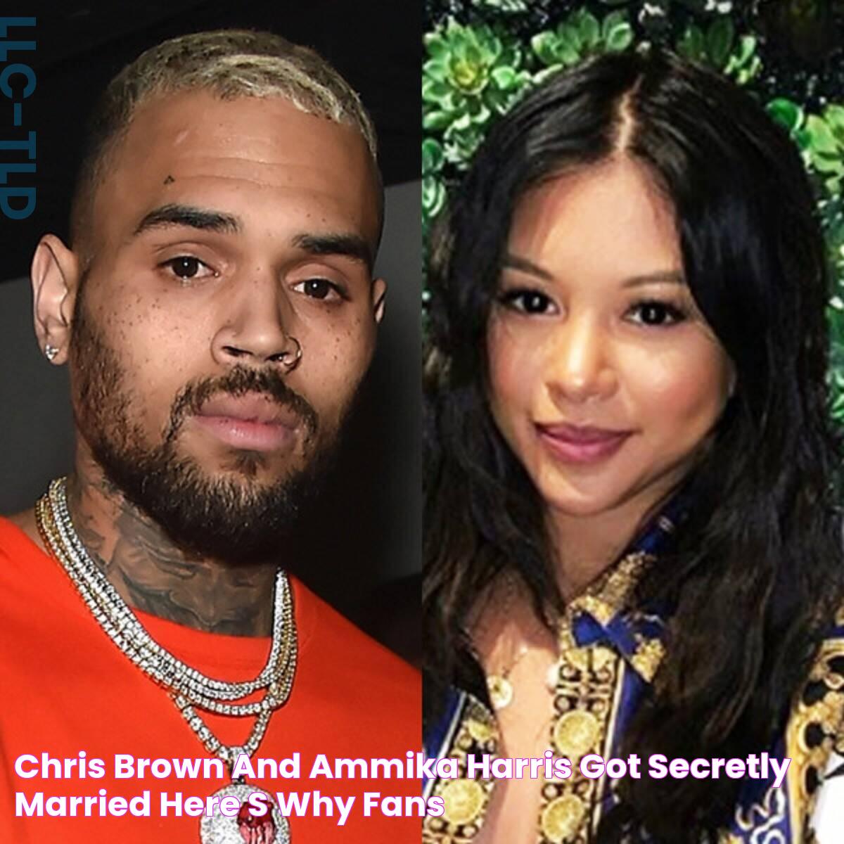 Chris Brown And Ammika Harris Got Secretly Married? Here’s Why Fans