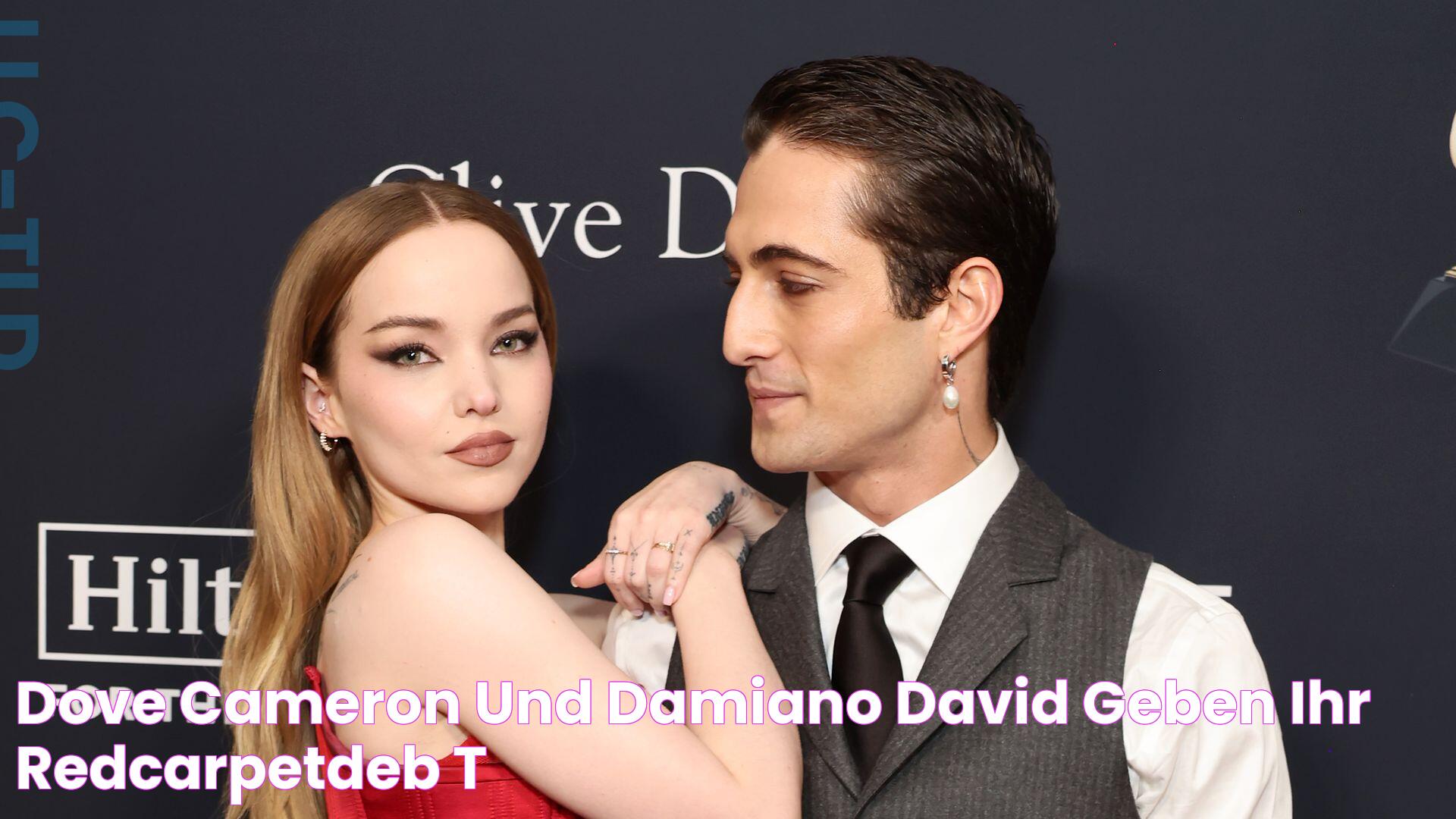 Dove Cameron und Damiano David geben ihr RedCarpetDebüt!