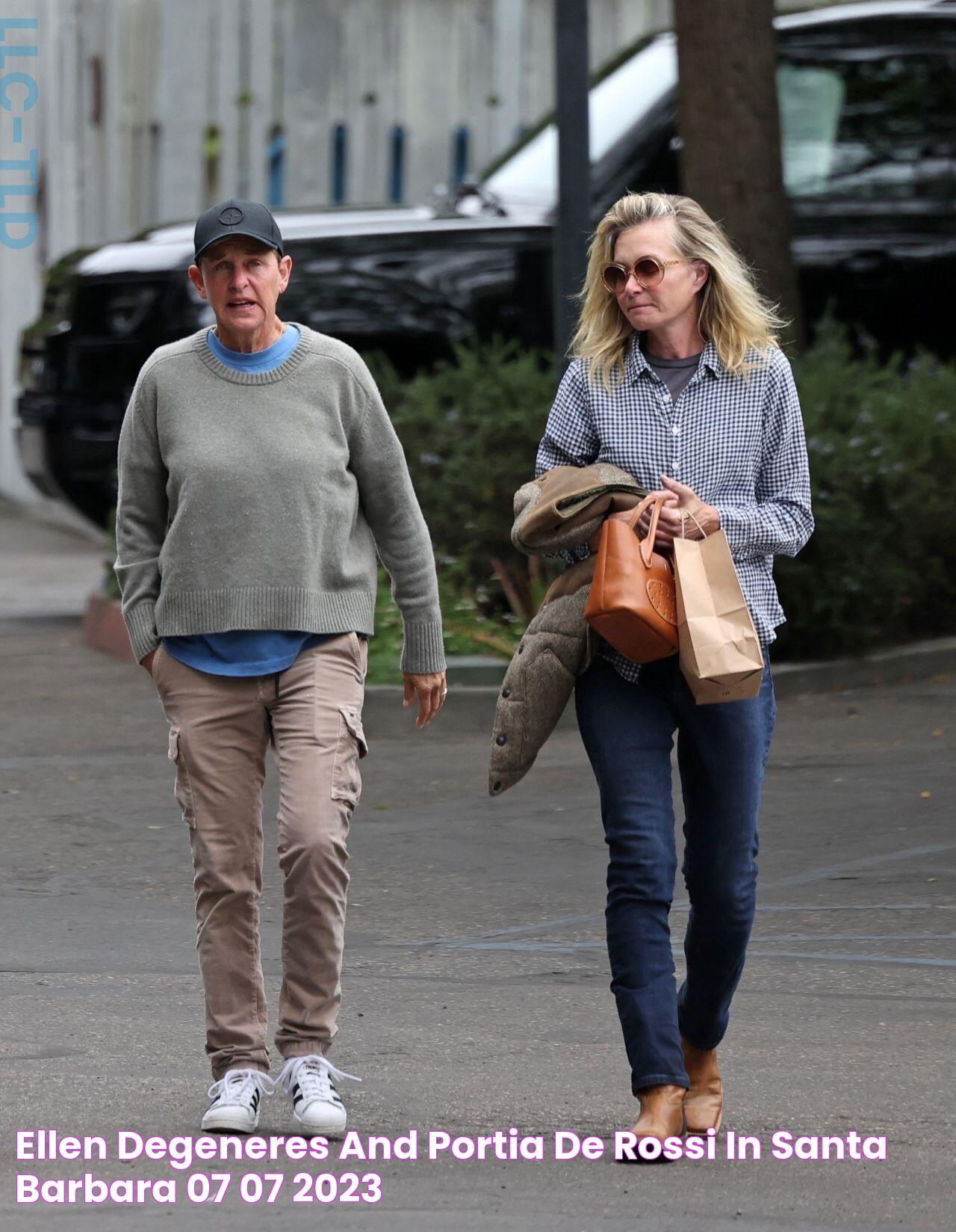 Ellen Degeneres and Portia de Rossi in Santa Barbara 07/07/2023