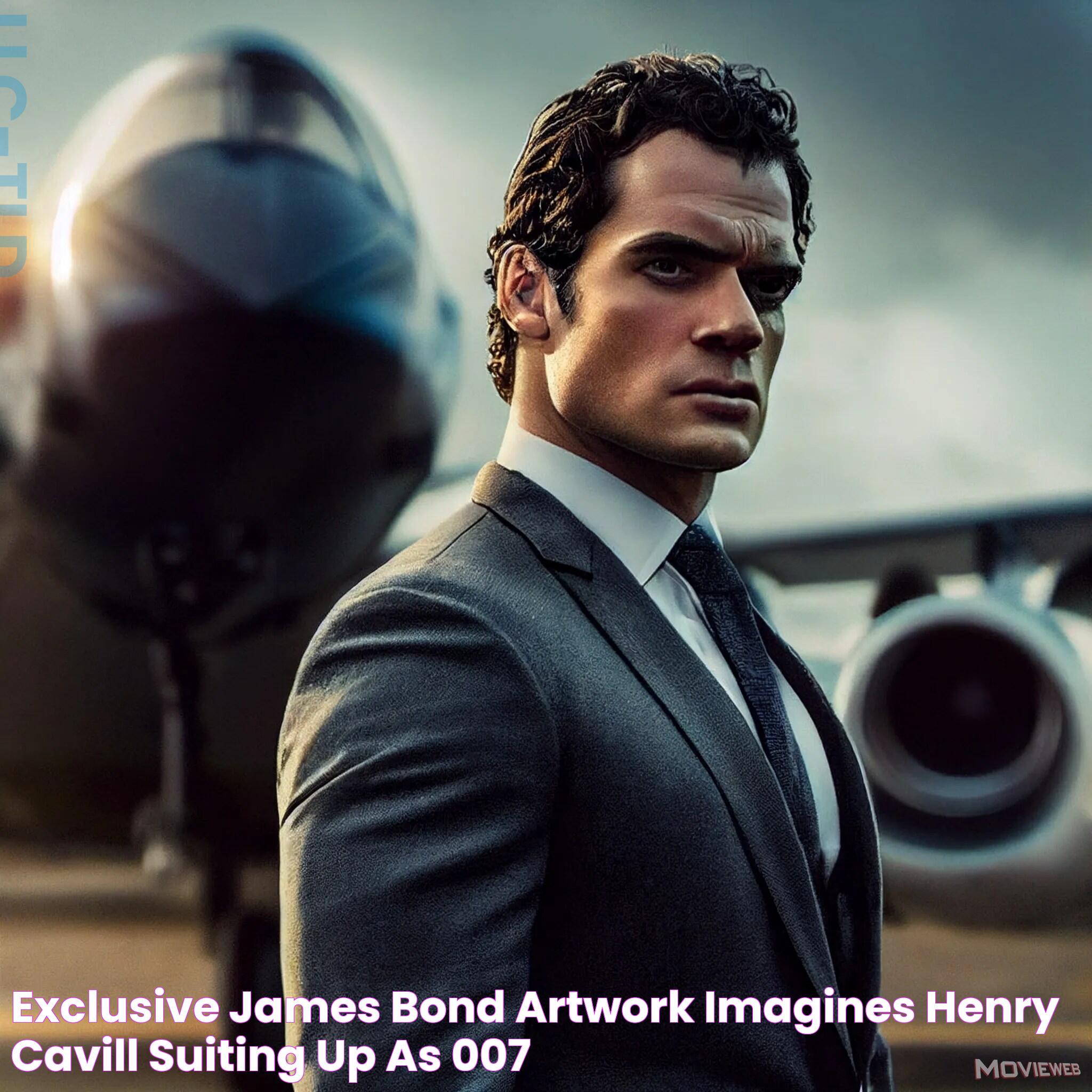 Exclusive James Bond Artwork Imagines Henry Cavill Suiting Up as 007