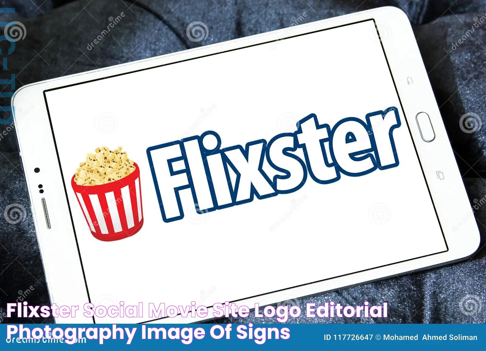 Flixster Social Movie Site Logo Editorial Photography Image of signs