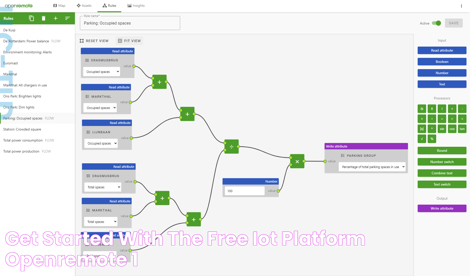 Get started with the free IoT platform OpenRemote