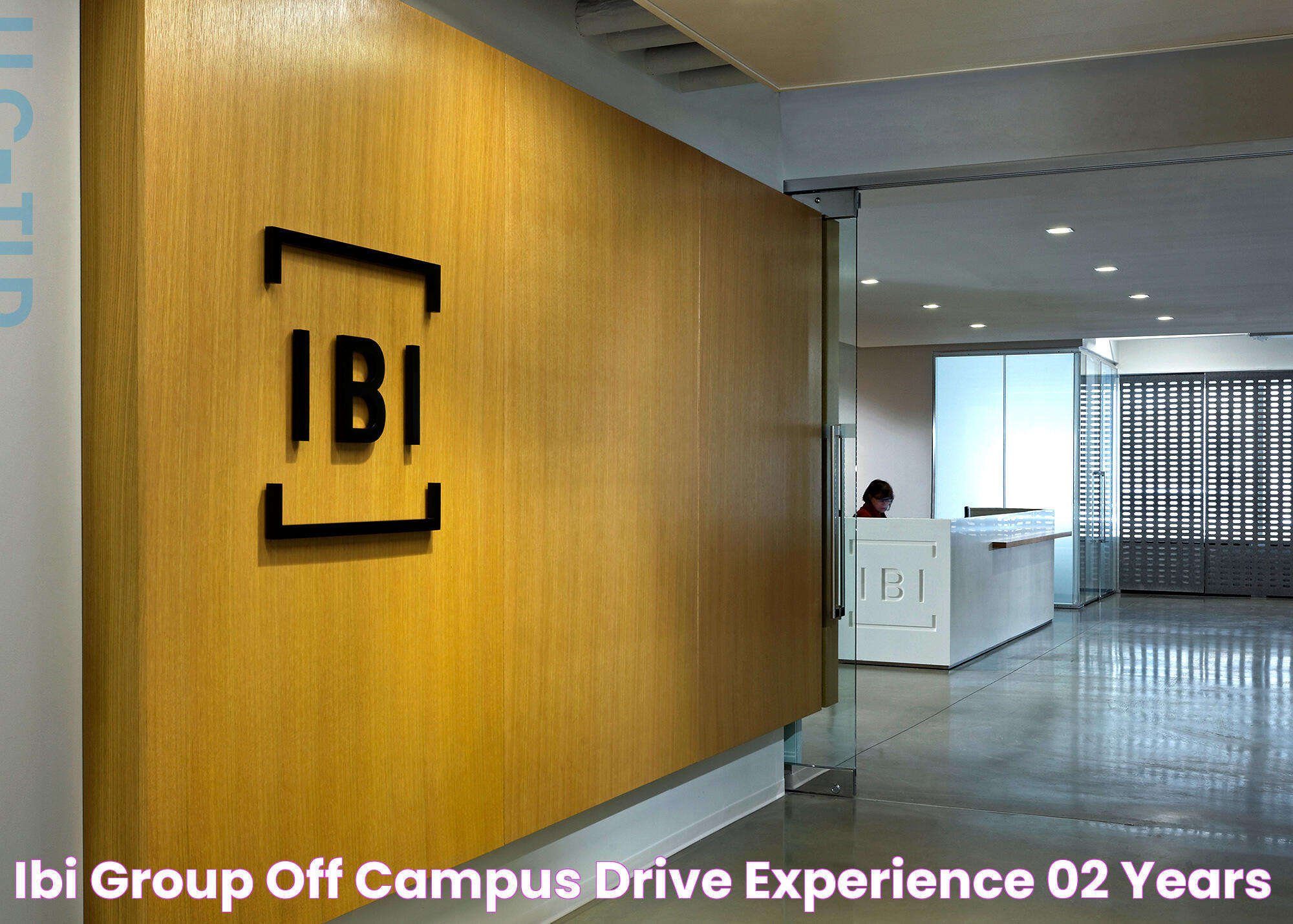 IBI Group Off Campus Drive Experience 02 years