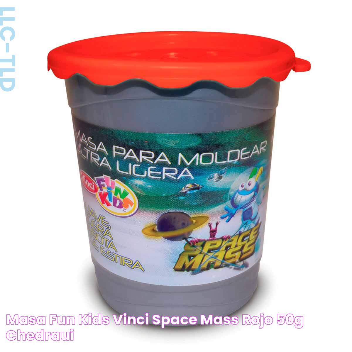 Masa Fun Kids Vinci Space Mass Rojo 50g Chedraui