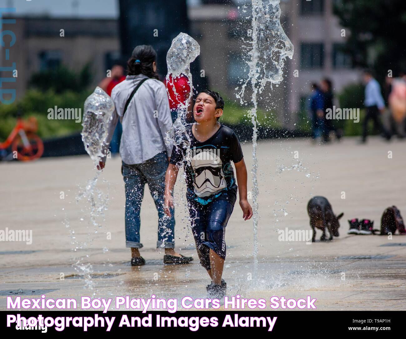 Mexican boy playing cars hires stock photography and images Alamy