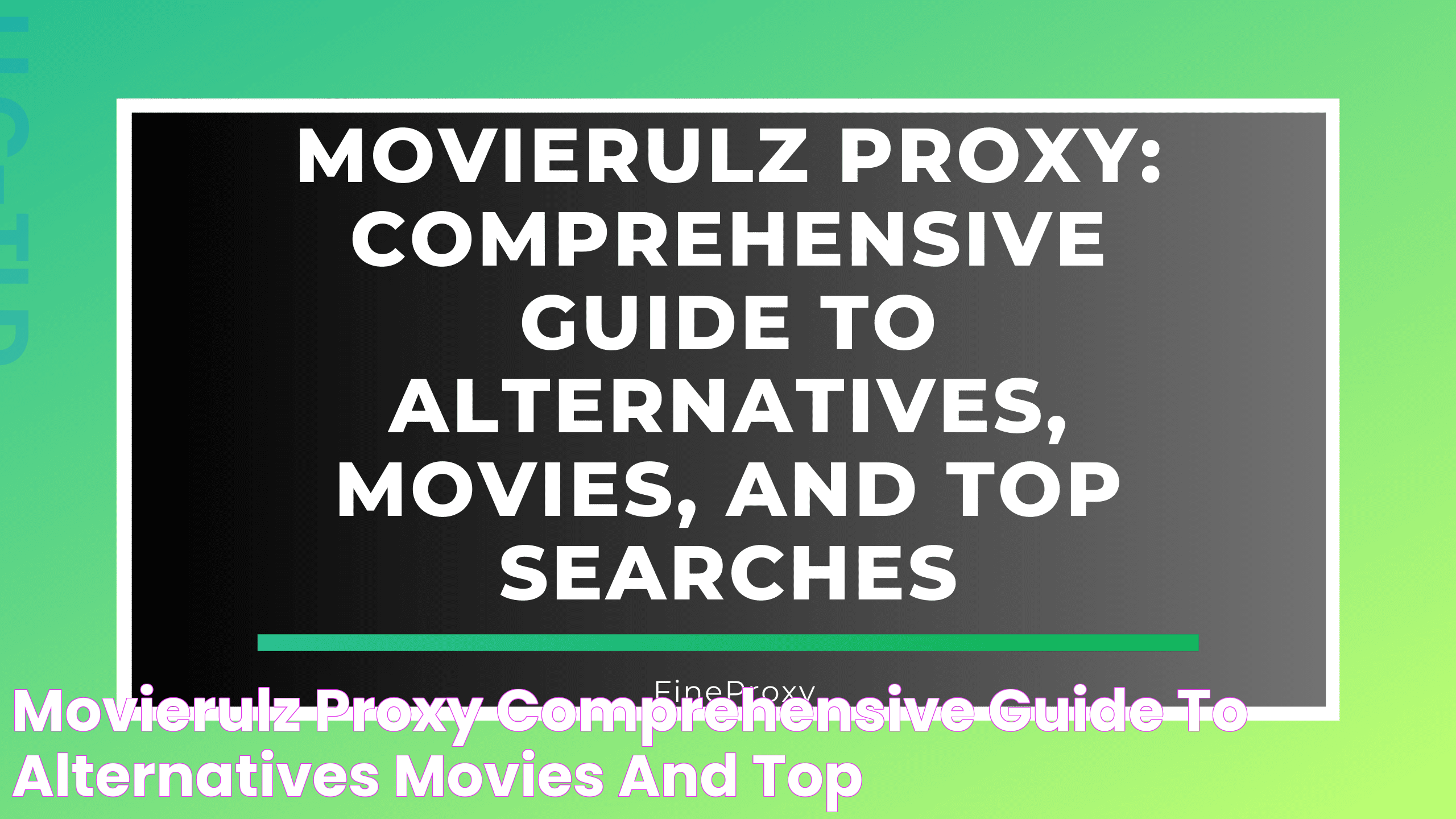 Movierulz Proxy Comprehensive Guide to Alternatives, Movies, and Top