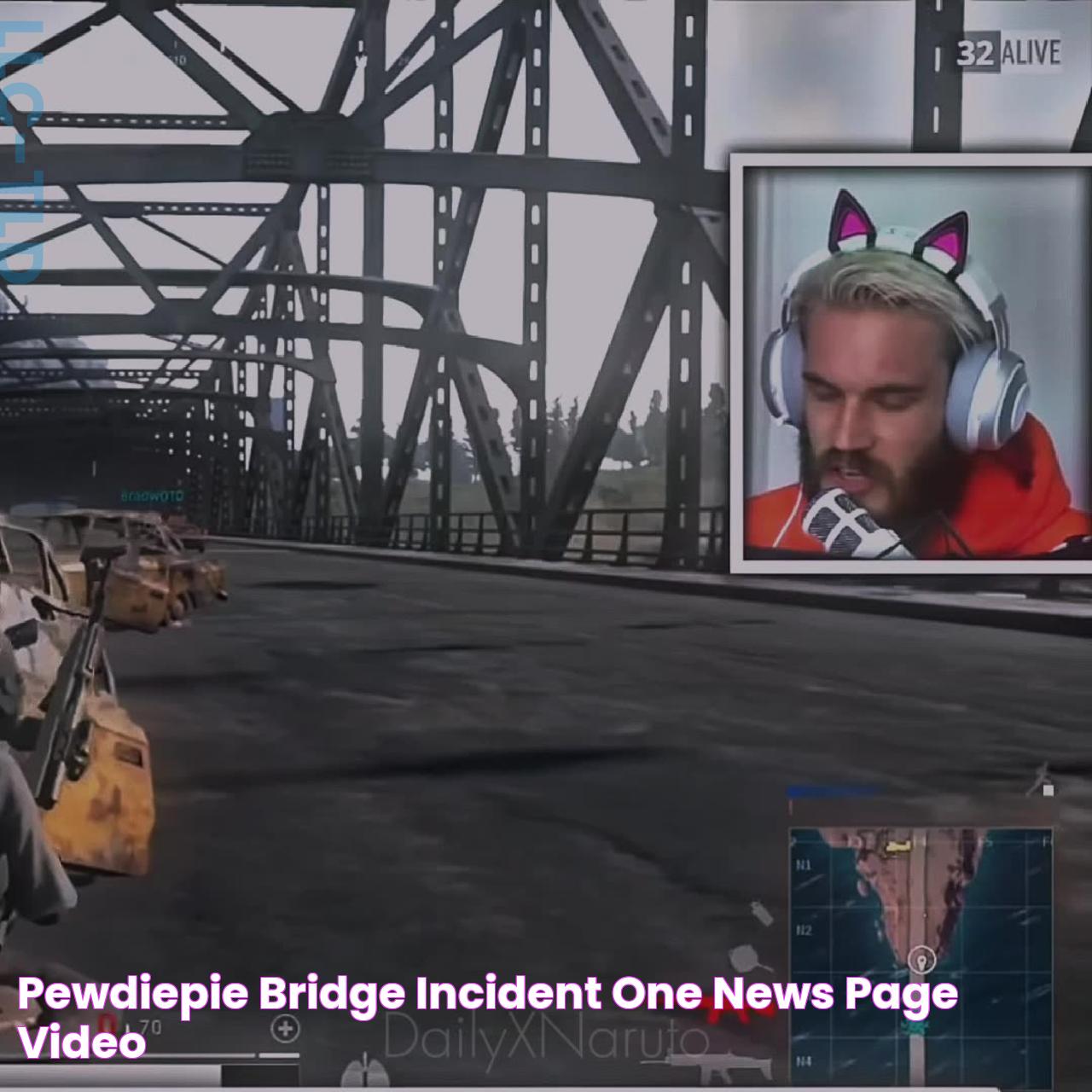 Pewdiepie Bridge incident One News Page VIDEO