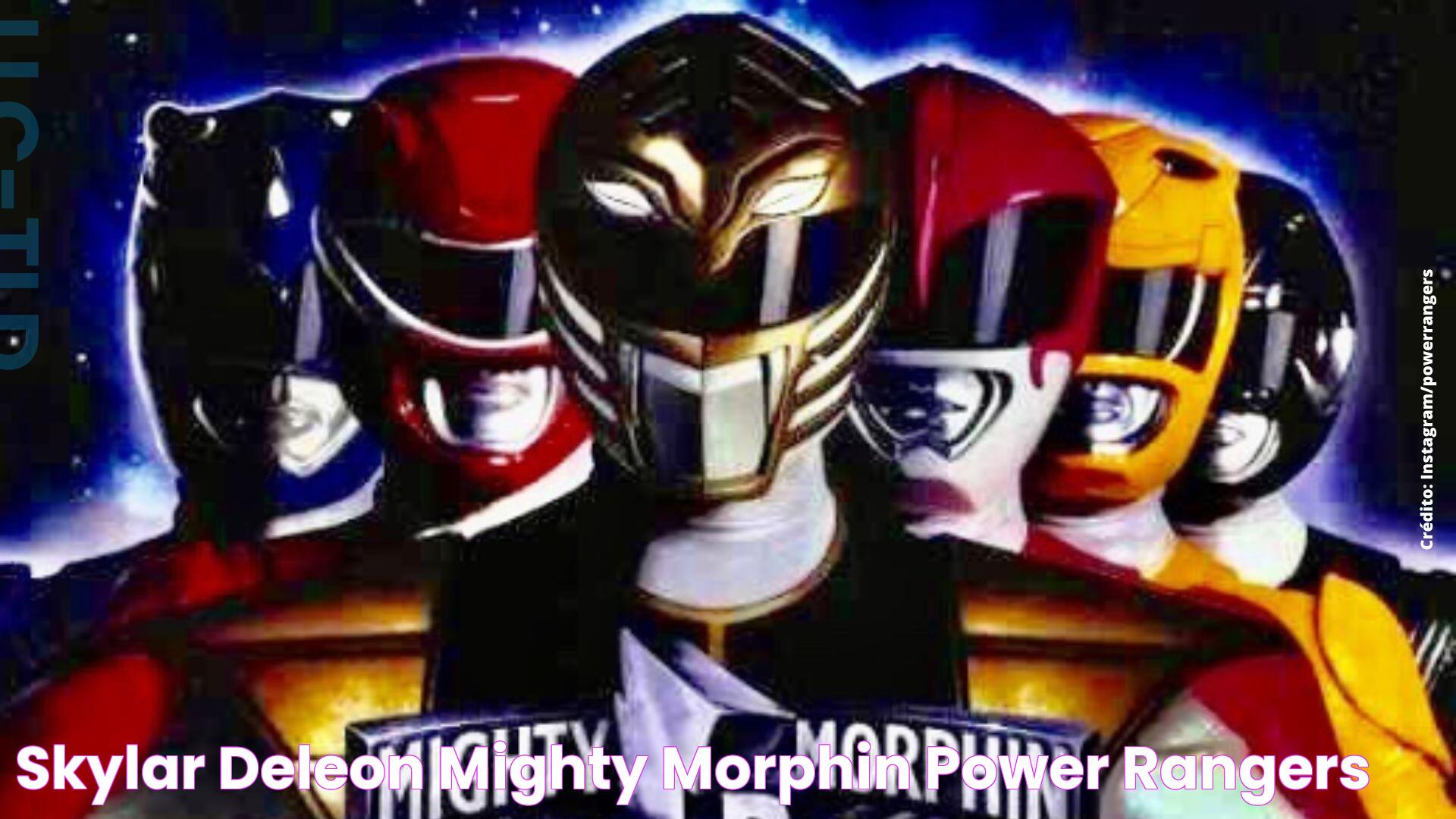 Skylar Deleon Mighty Morphin Power Rangers