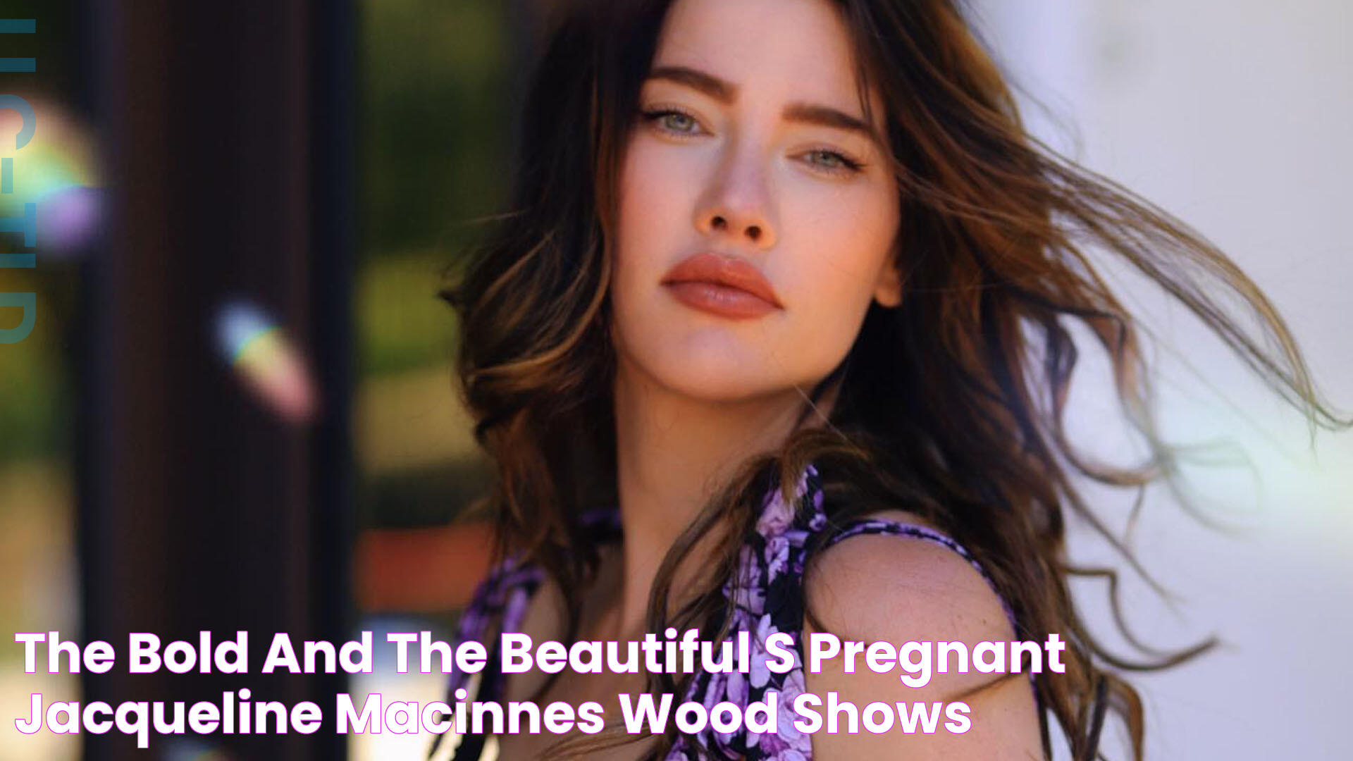 The Bold and the Beautiful's pregnant Jacqueline MacInnes Wood shows