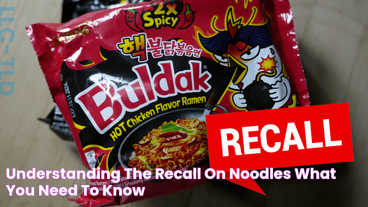 Understanding The Recall On Noodles What You Need To Know