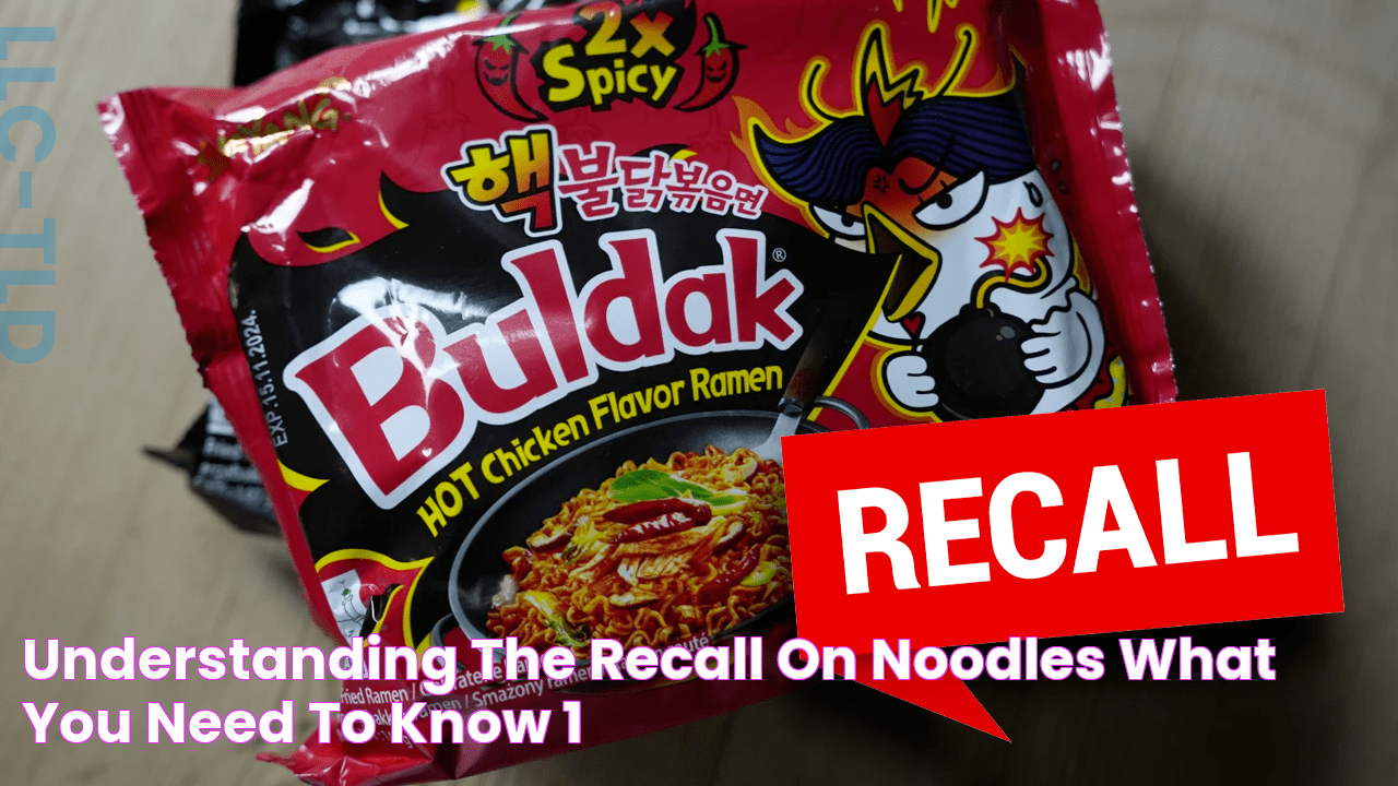 Understanding The Recall On Noodles What You Need To Know