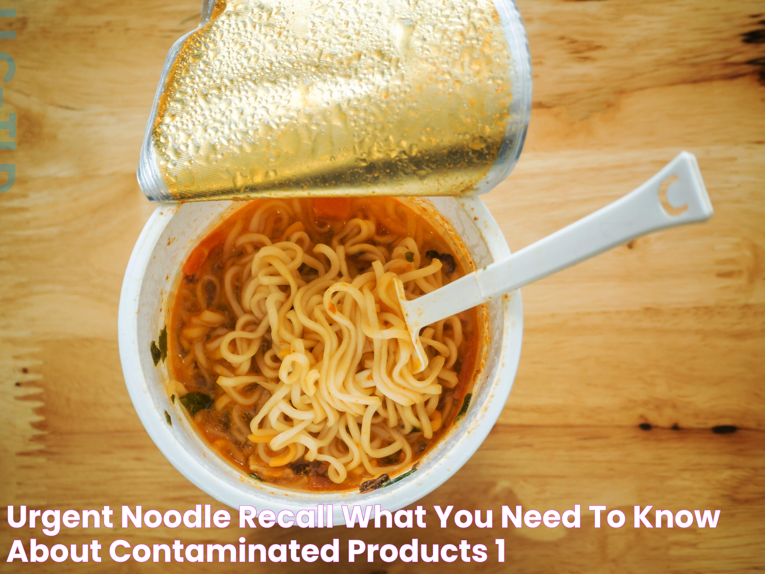 Urgent Noodle Recall What You Need To Know About Contaminated Products