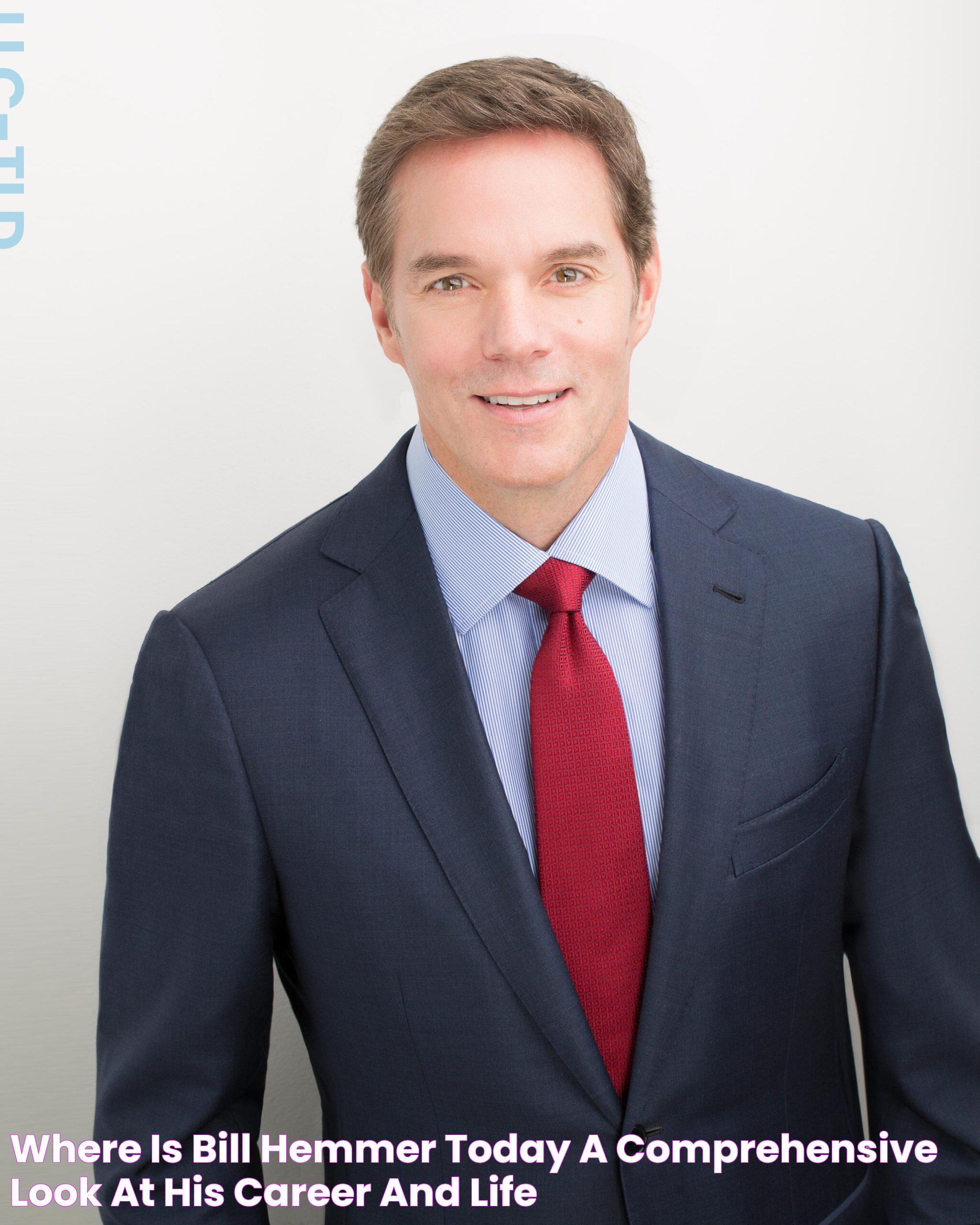 Where Is Bill Hemmer Today? A Comprehensive Look At His Career And Life