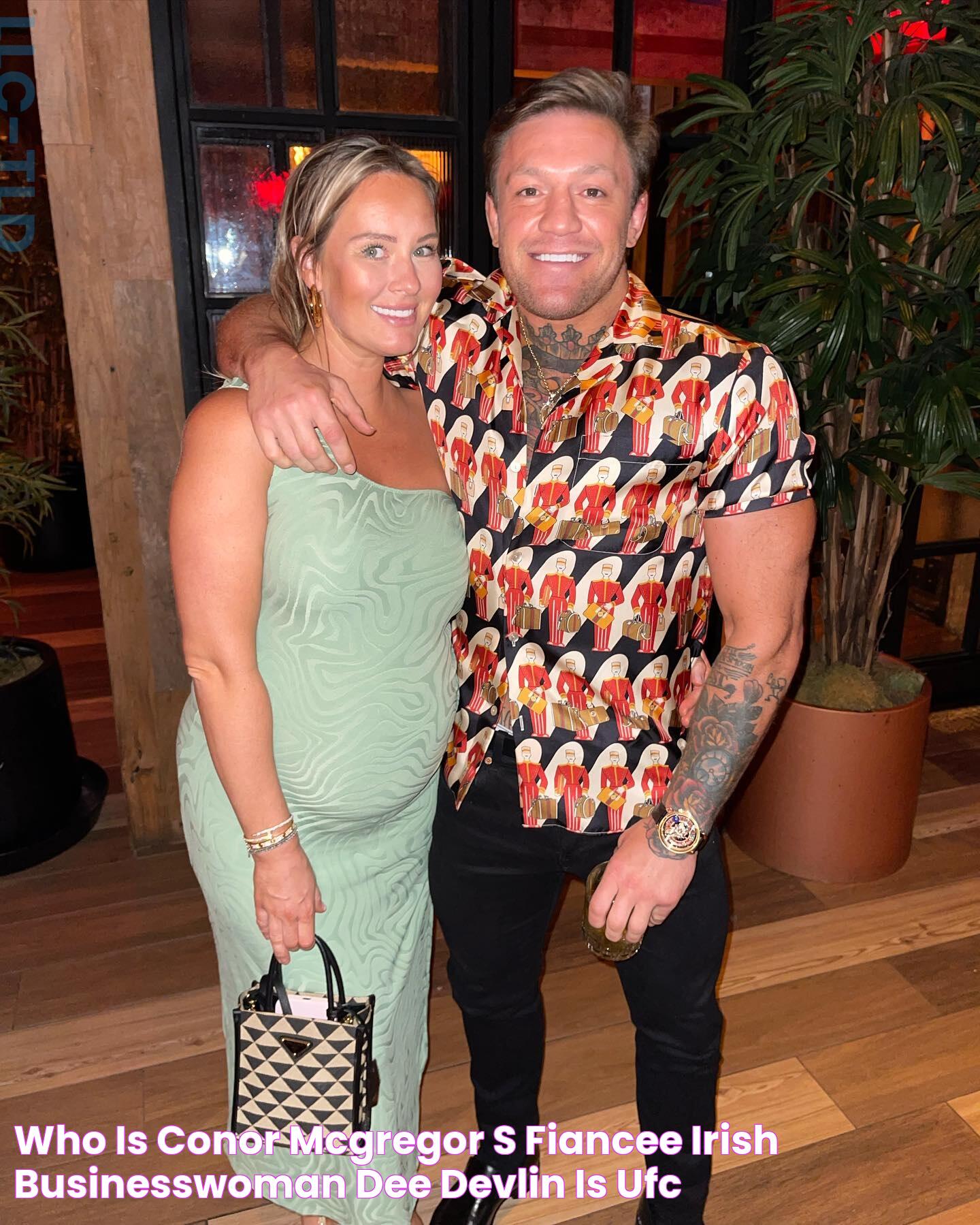 Who is Conor McGregor’s fiancee? Irish businesswoman Dee Devlin is UFC