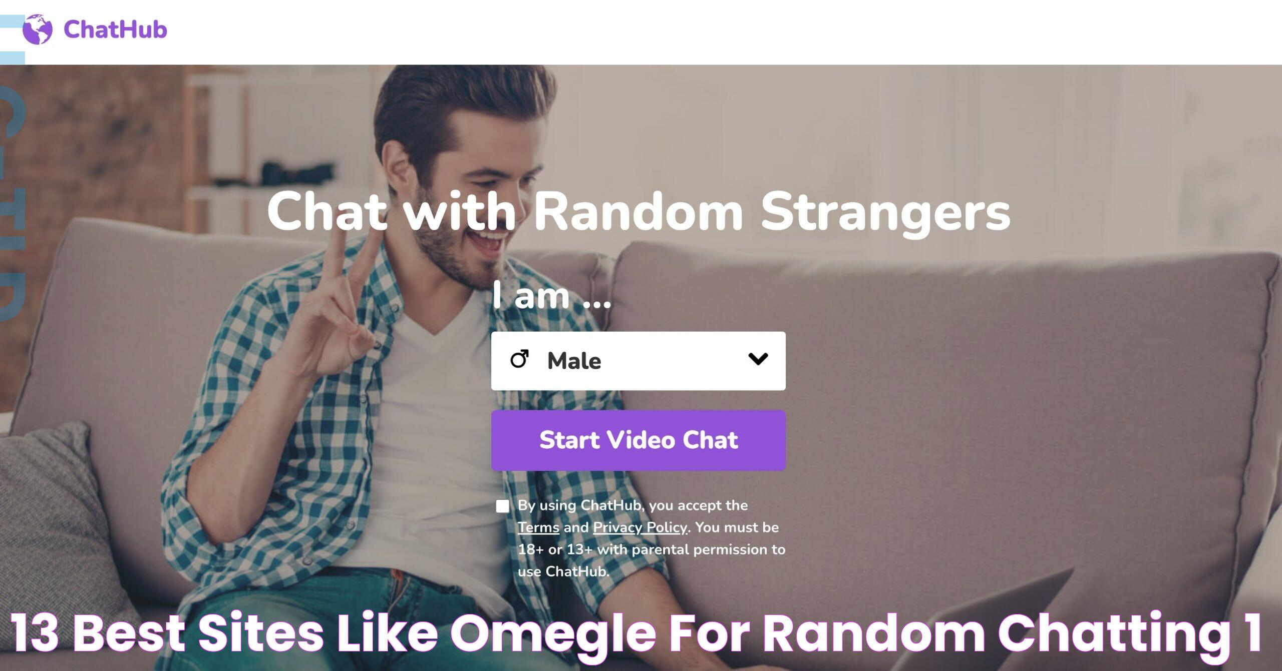 13 Best Sites like Omegle for Random Chatting