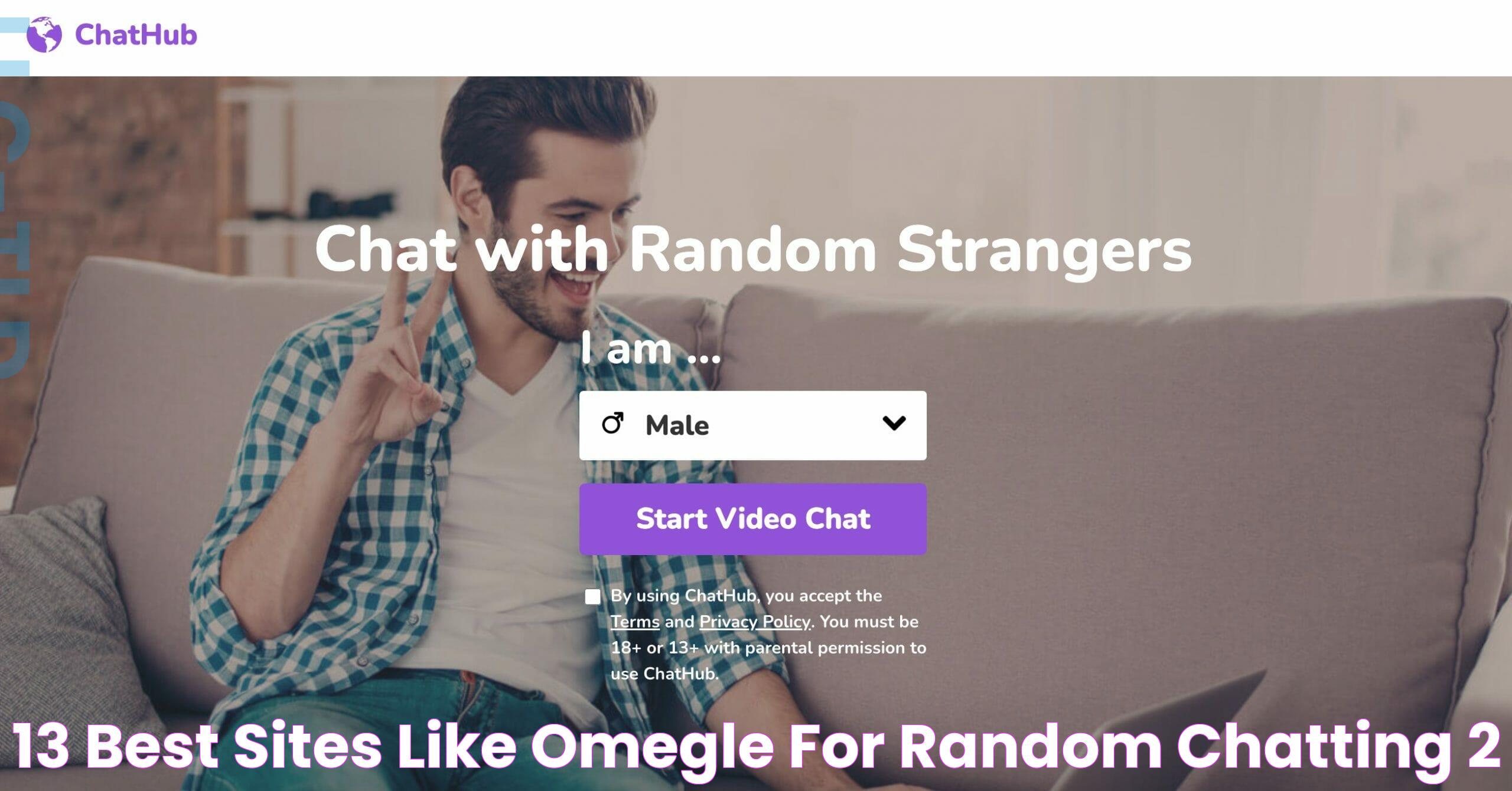 13 Best Sites like Omegle for Random Chatting