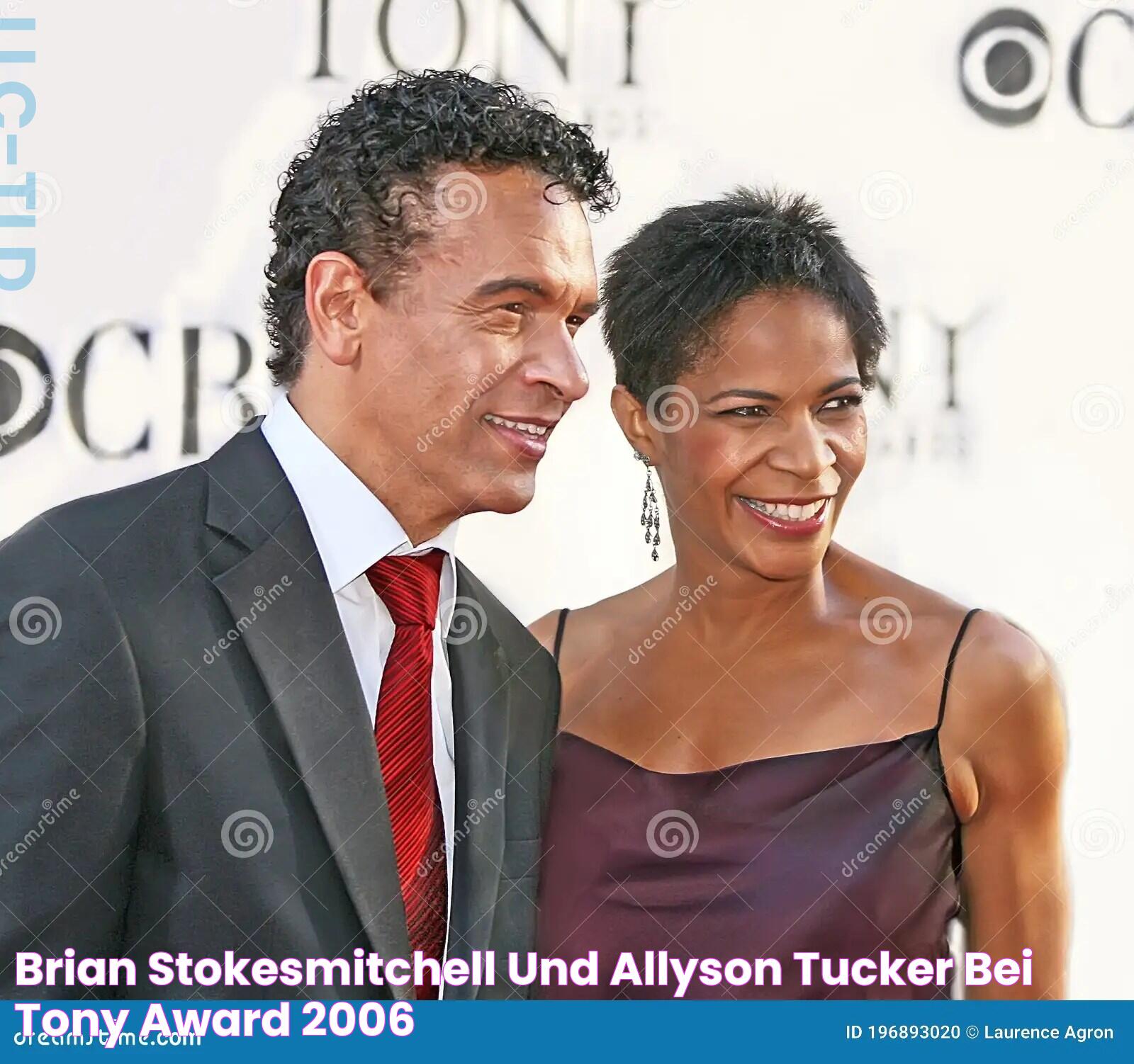 Brian StokesMitchell Und Allyson Tucker Bei Tony Award 2006