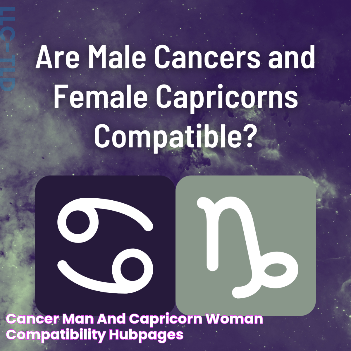 Cancer Man and Capricorn Woman Compatibility HubPages