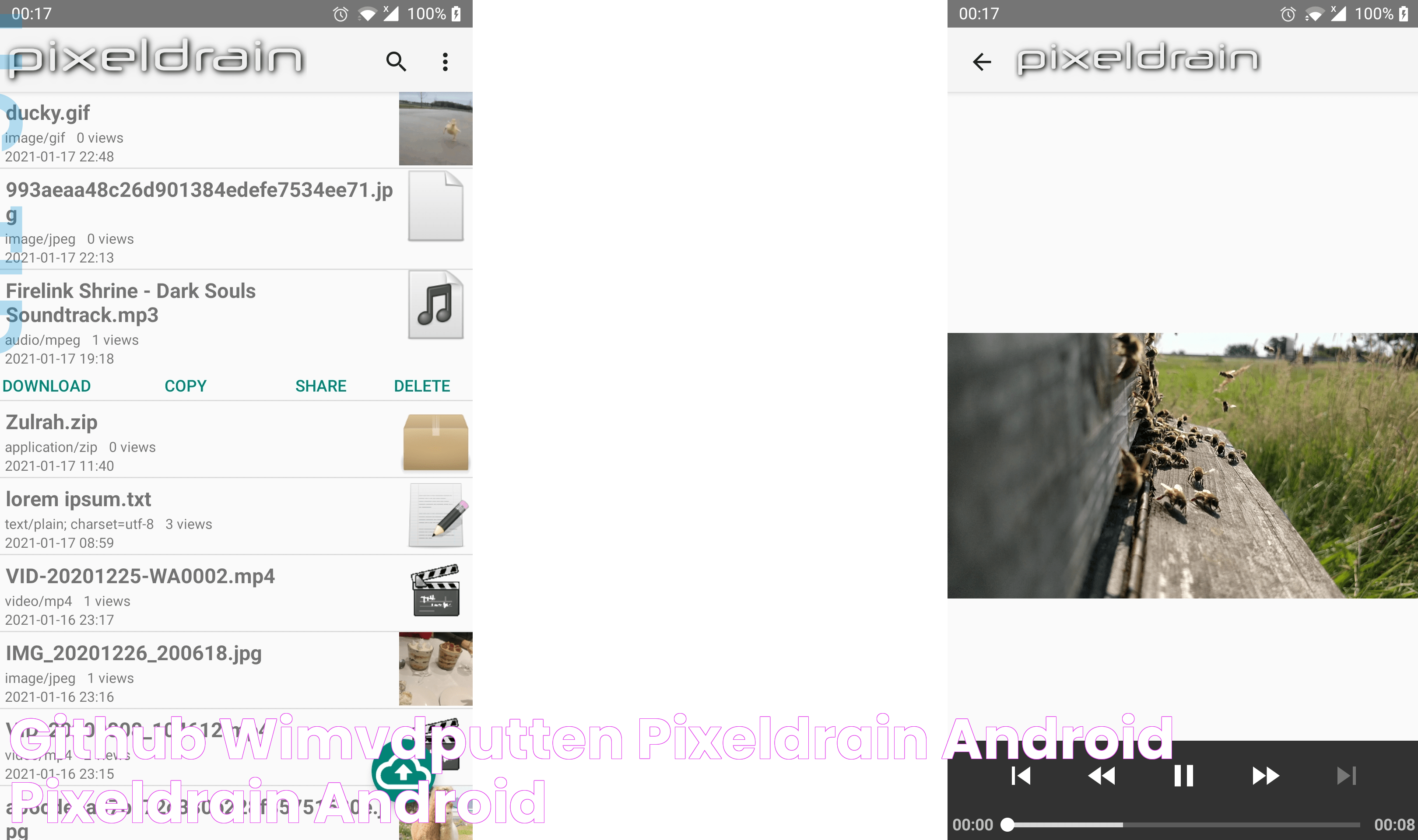 GitHub wimvdputten/Pixeldrain_android Pixeldrain_android