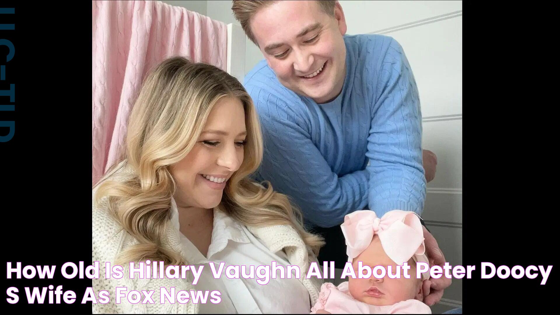 How old is Hillary Vaughn? All about Peter Doocy's wife as Fox news