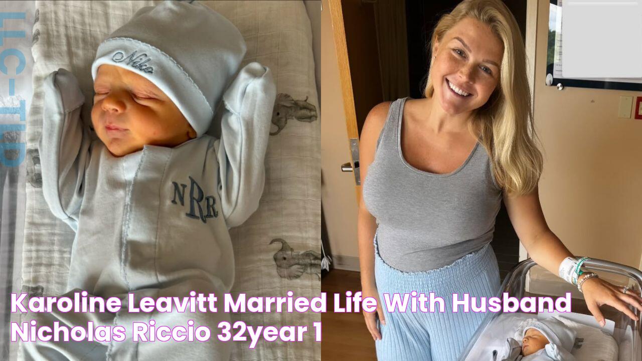 Karoline Leavitt Married Life With Husband Nicholas Riccio (32Year