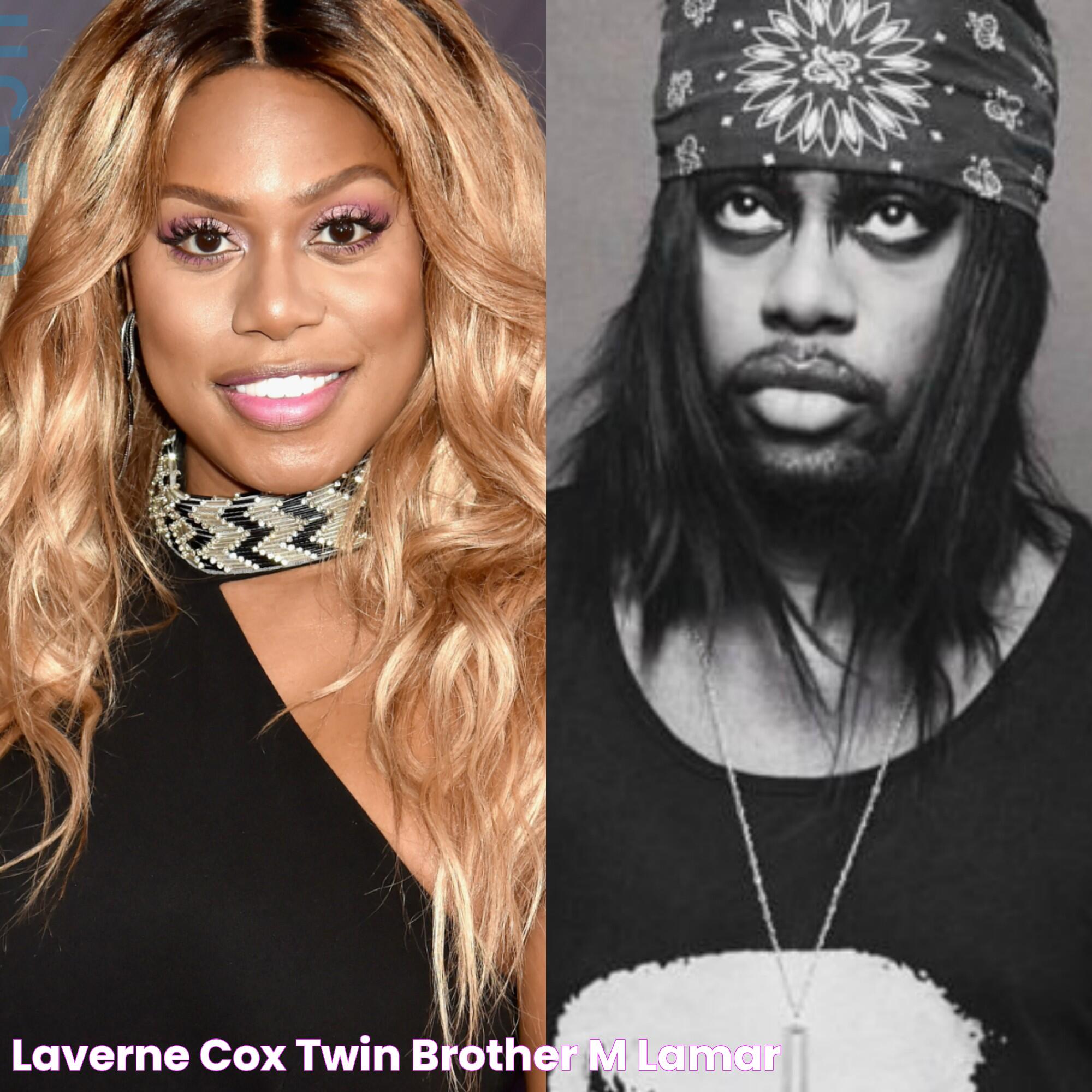 Laverne Cox Twin Brother M Lamar