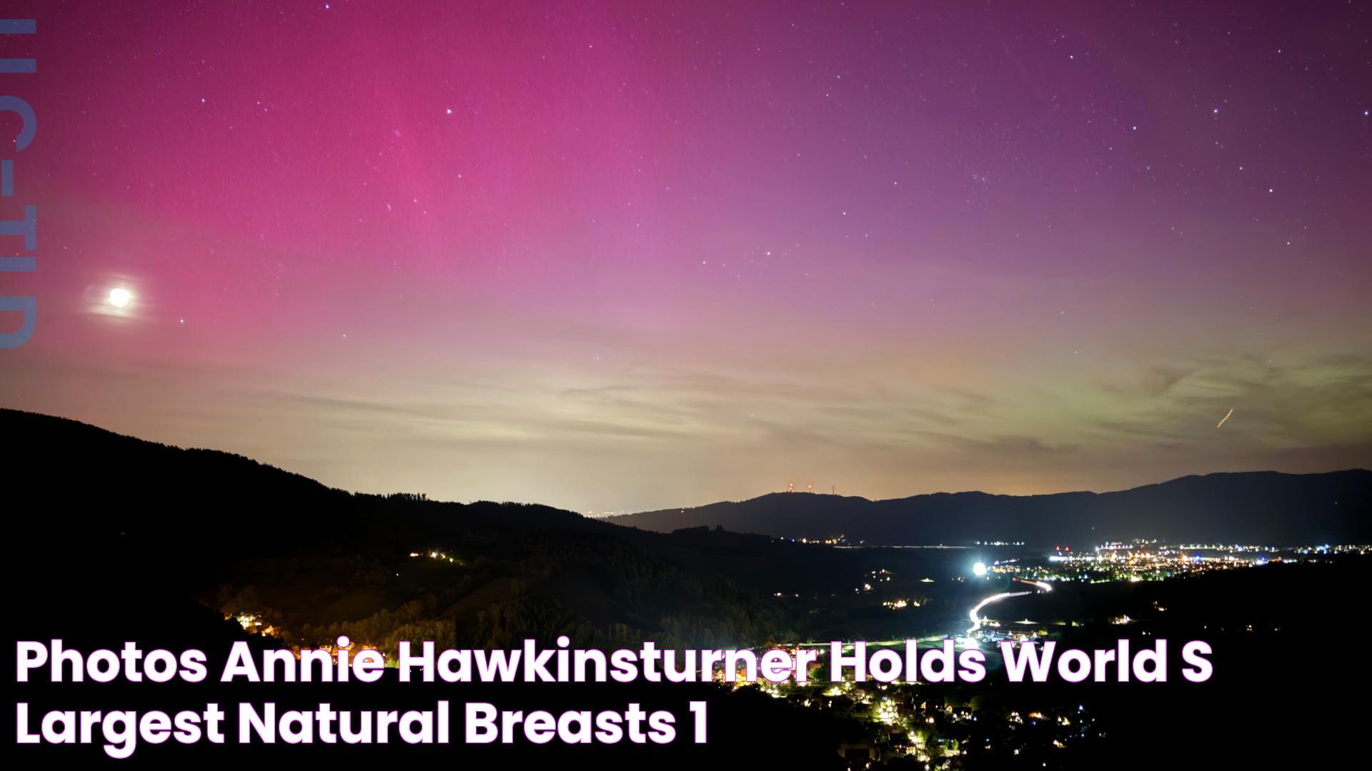 PHOTOS Annie HawkinsTurner Holds World's Largest Natural Breasts