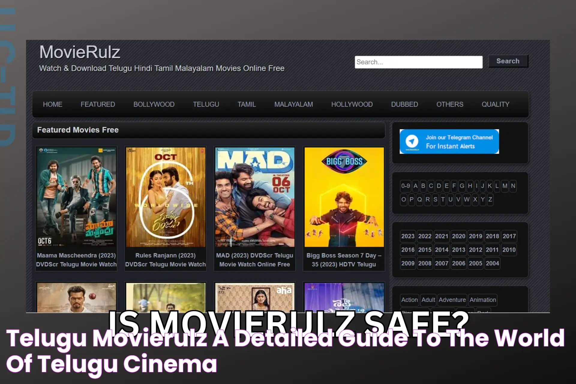 Telugu Movierulz A Detailed Guide To The World Of Telugu Cinema