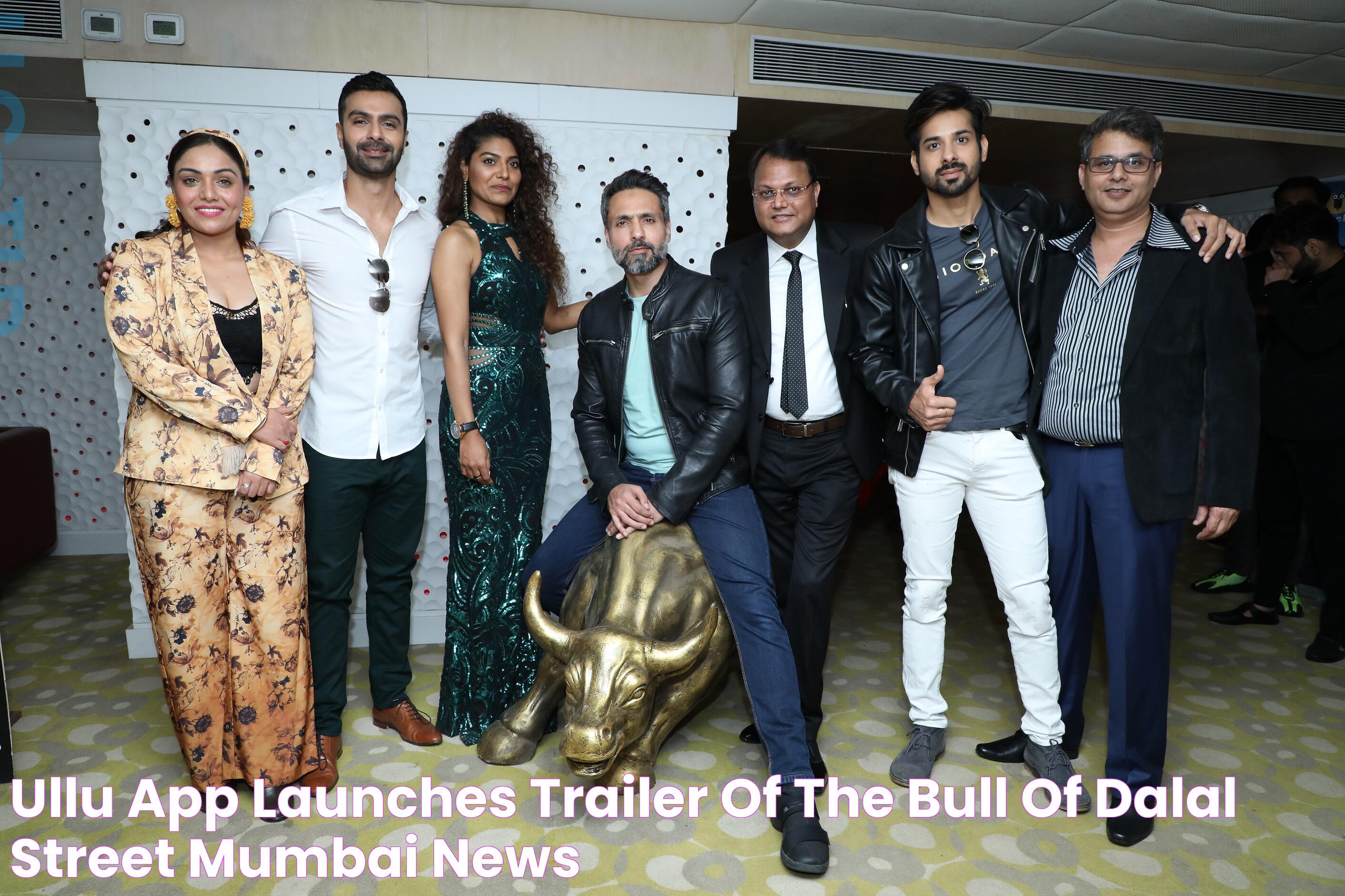 Ullu App launches Trailer of 'The Bull Of Dalal Street' Mumbai News