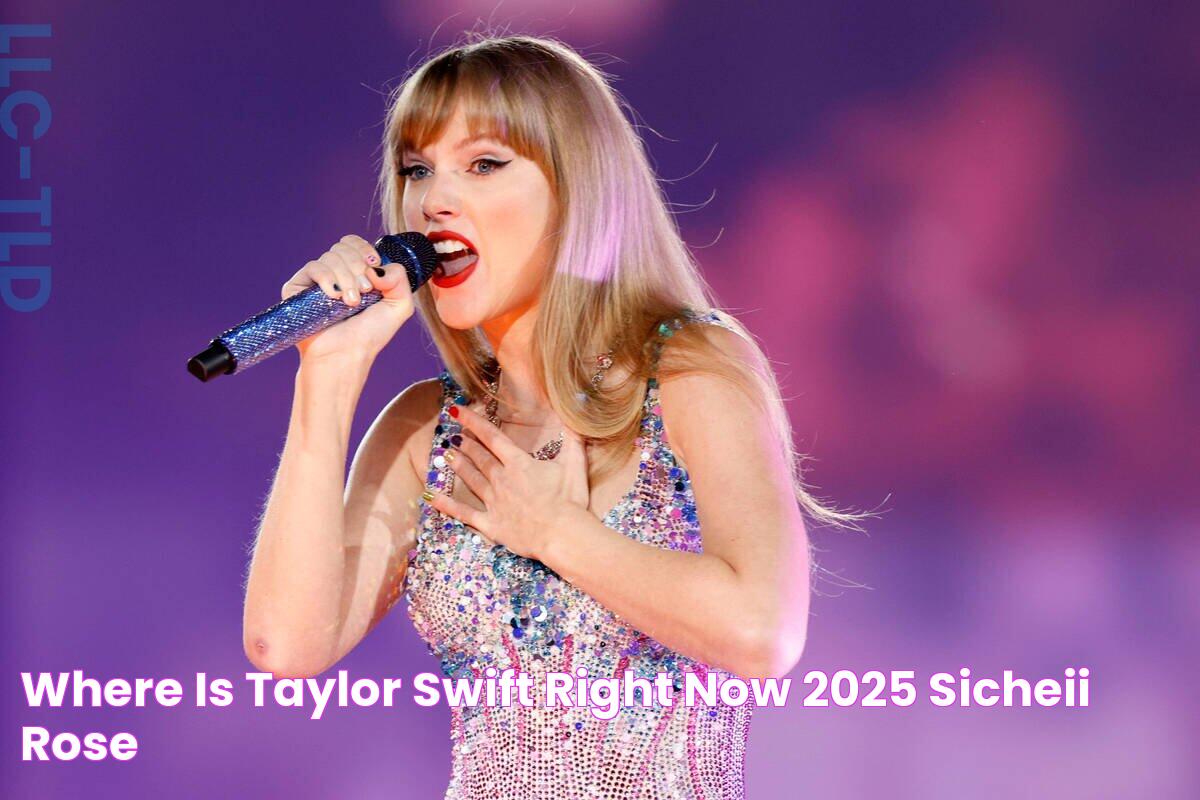 Where Is Taylor Swift Right Now 2025 Sicheii Rose