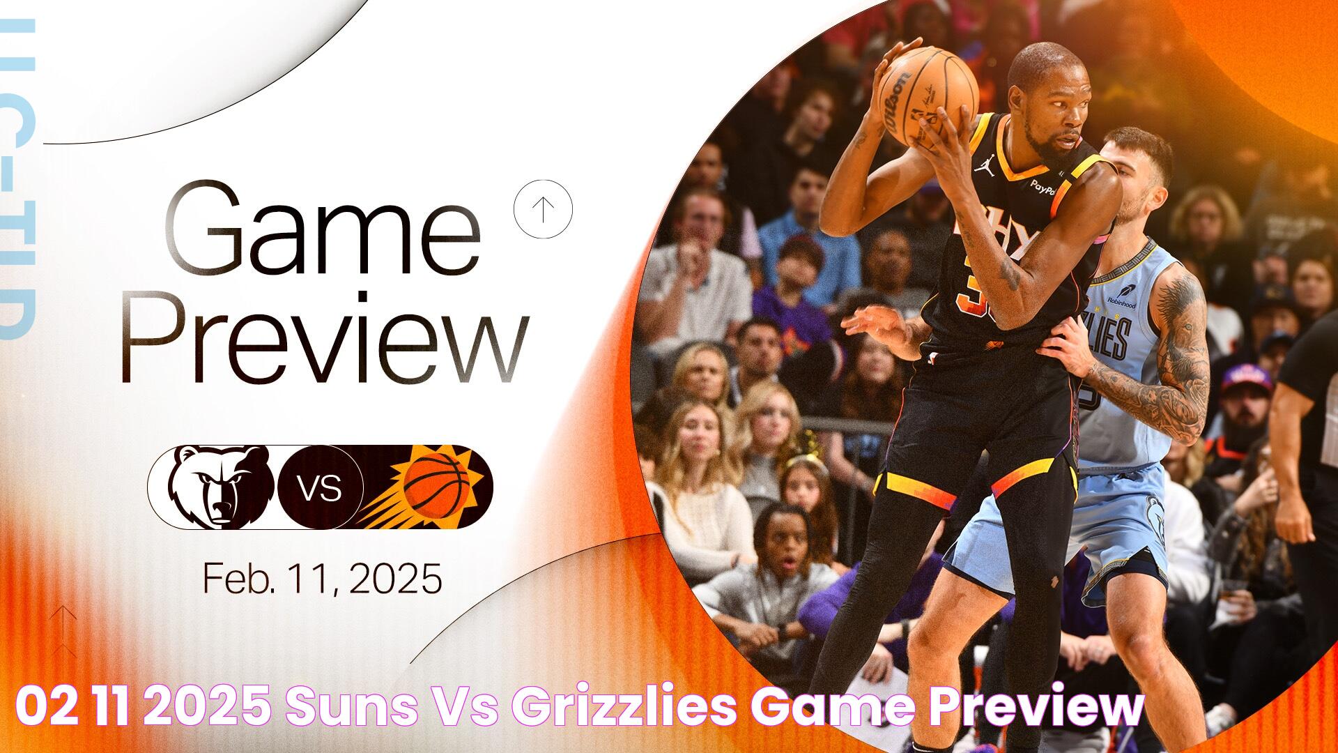 02/11/2025 Suns vs Grizzlies Game Preview