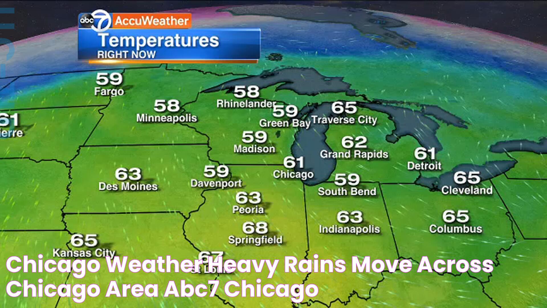 Chicago weather Heavy rains move across Chicago area ABC7 Chicago