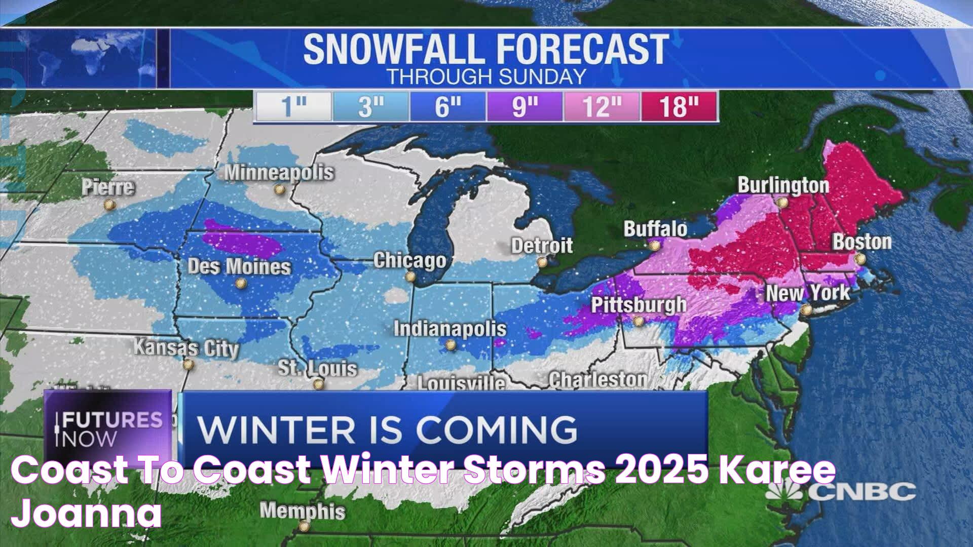 Coast To Coast Winter Storms 2025 Karee Joanna