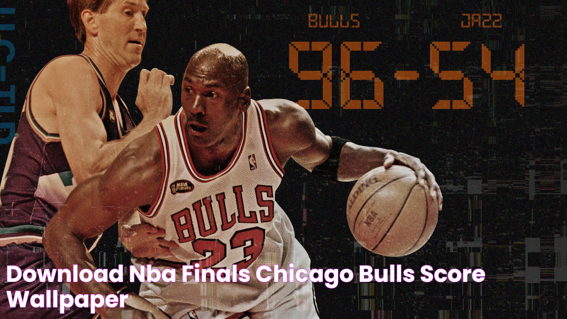 Download NBA Finals Chicago Bulls Score Wallpaper