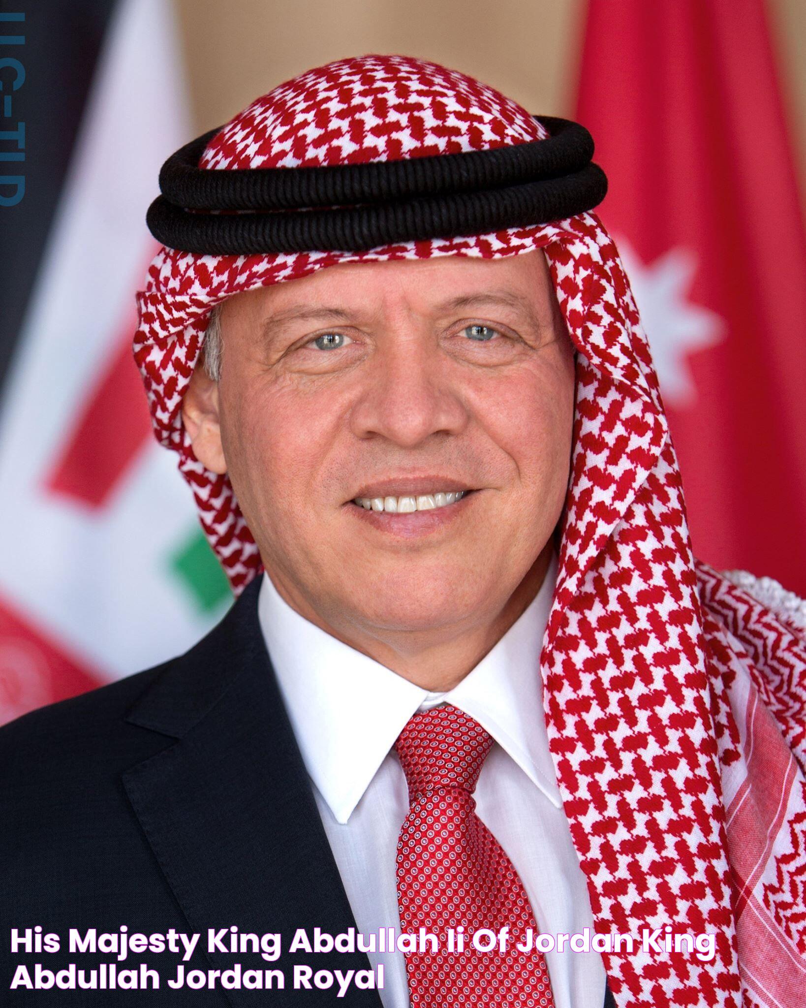 His majesty king Abdullah II of Jordan King abdullah, Jordan royal