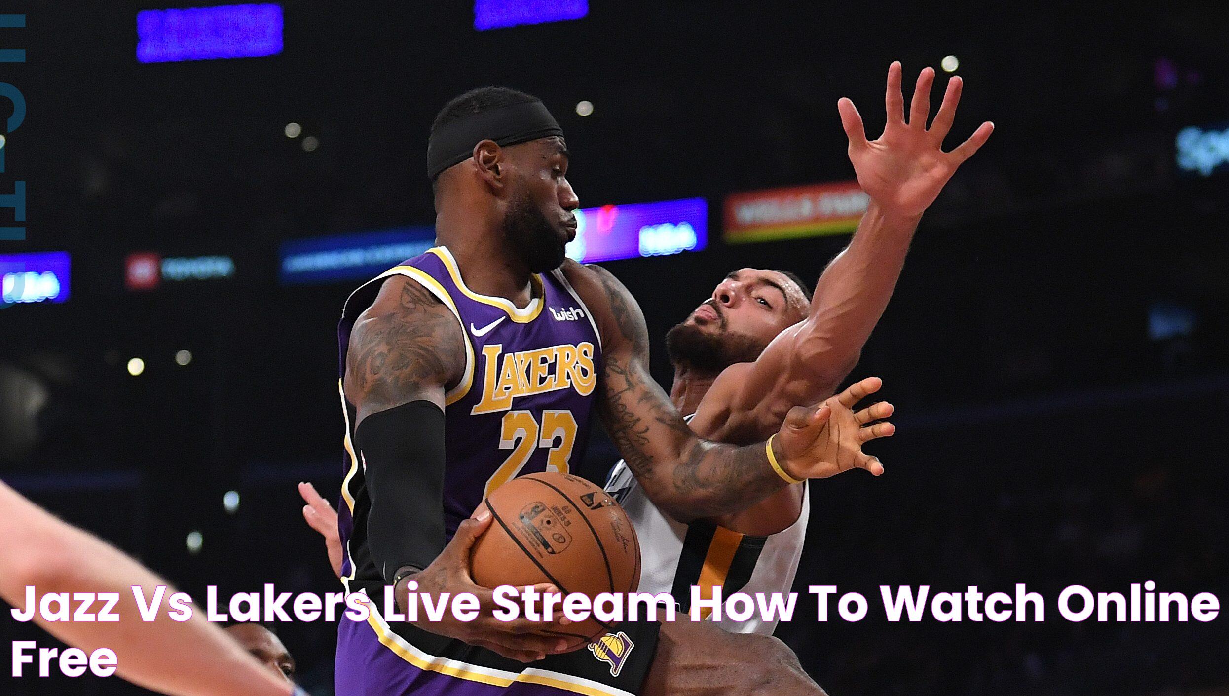 Jazz vs Lakers Live Stream How to Watch Online Free