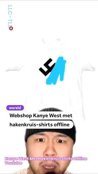 Kanye West met hakenkruisshirts offline YouTube