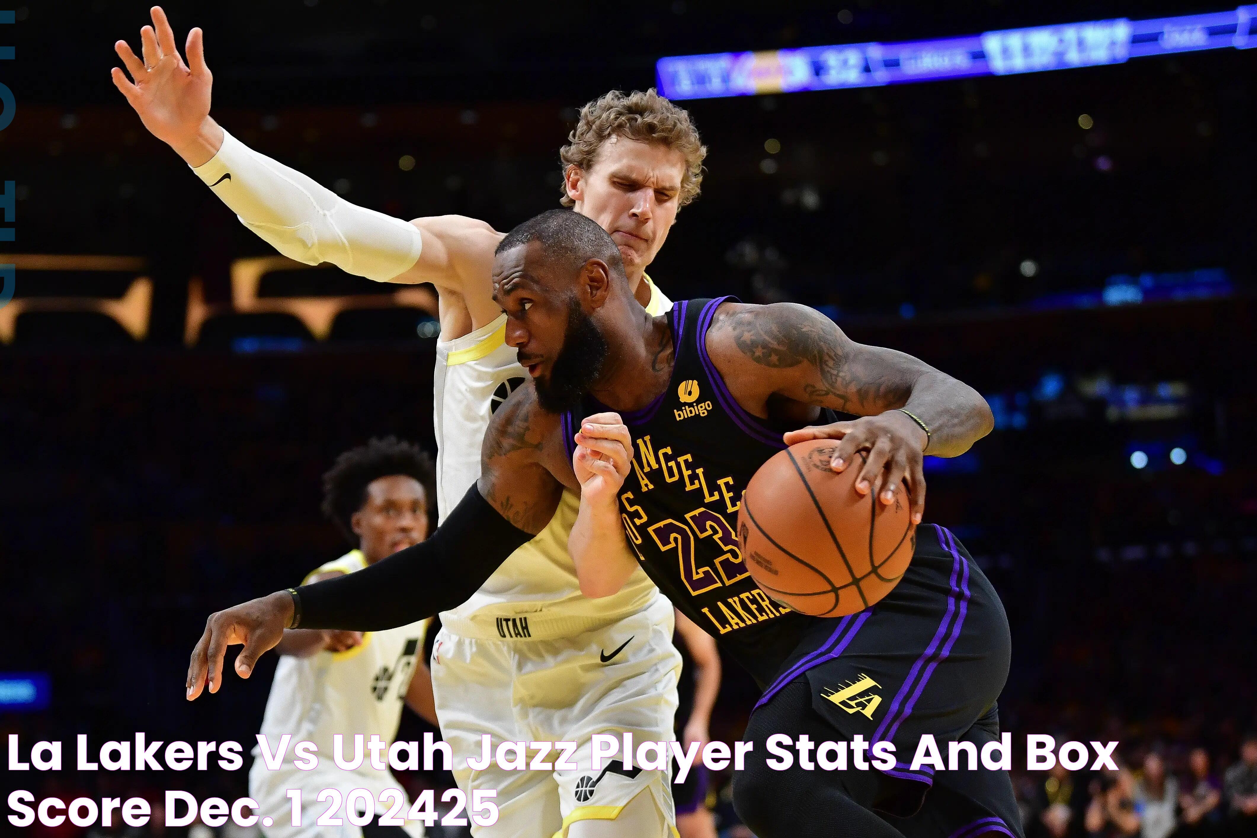 LA Lakers vs Utah Jazz player stats and box score (Dec. 1) 202425