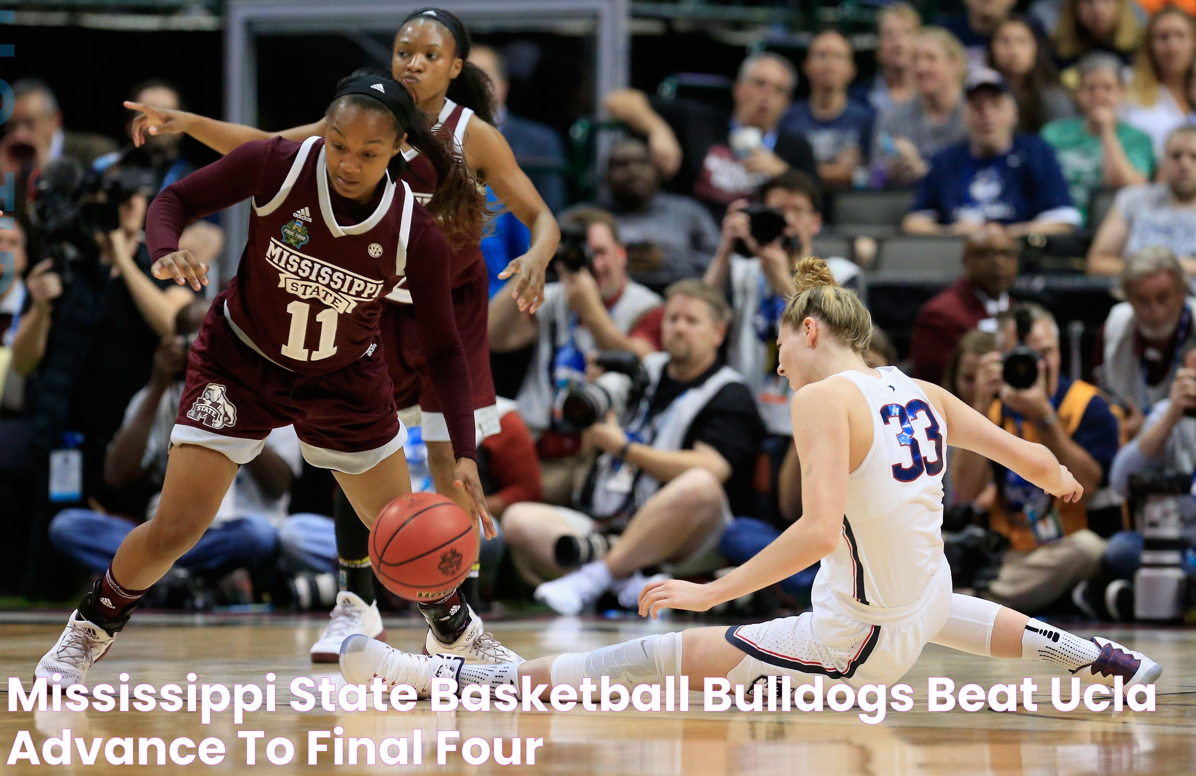 Mississippi State Basketball Bulldogs Beat UCLA, Advance to Final Four