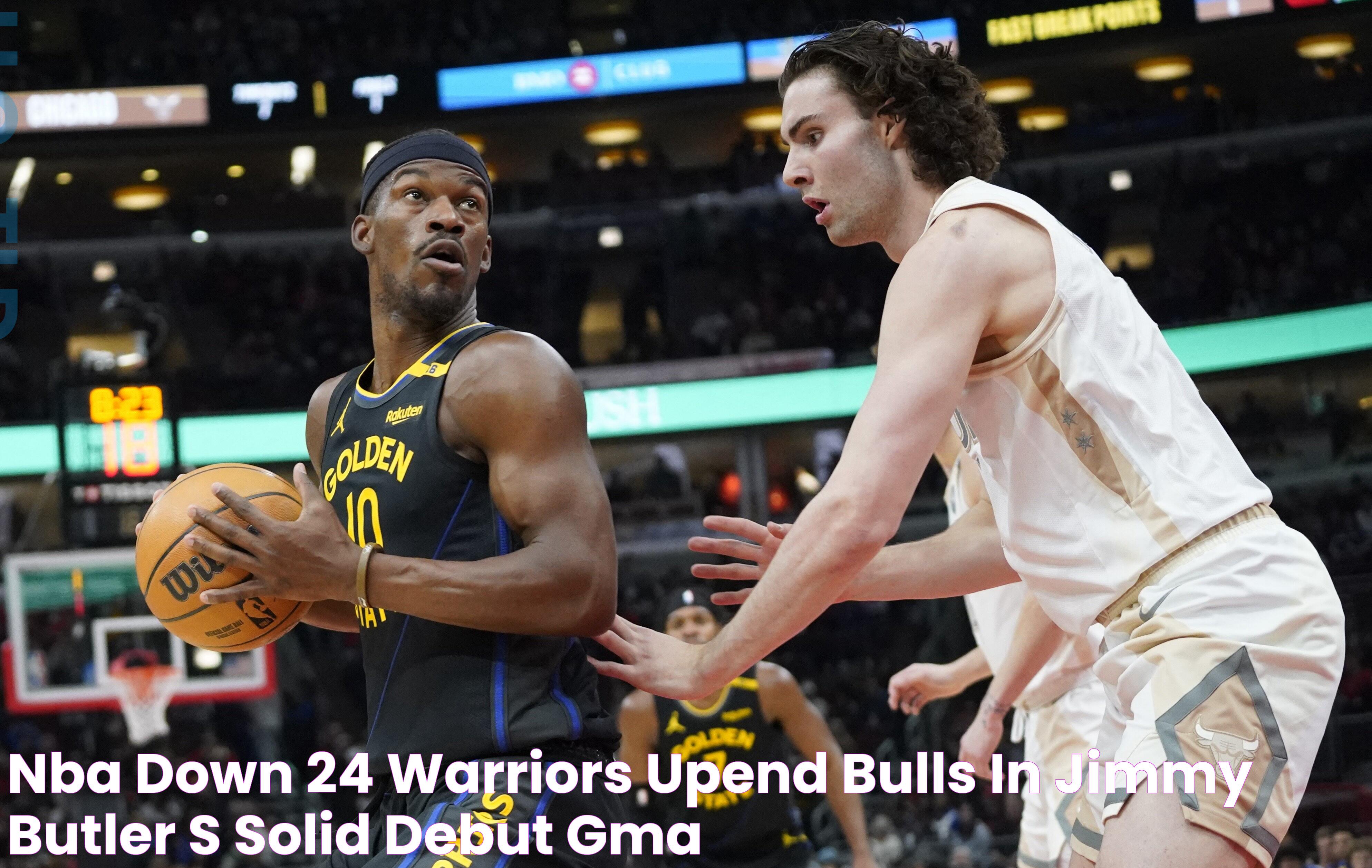 NBA Down 24, Warriors upend Bulls in Jimmy Butler's solid debut GMA