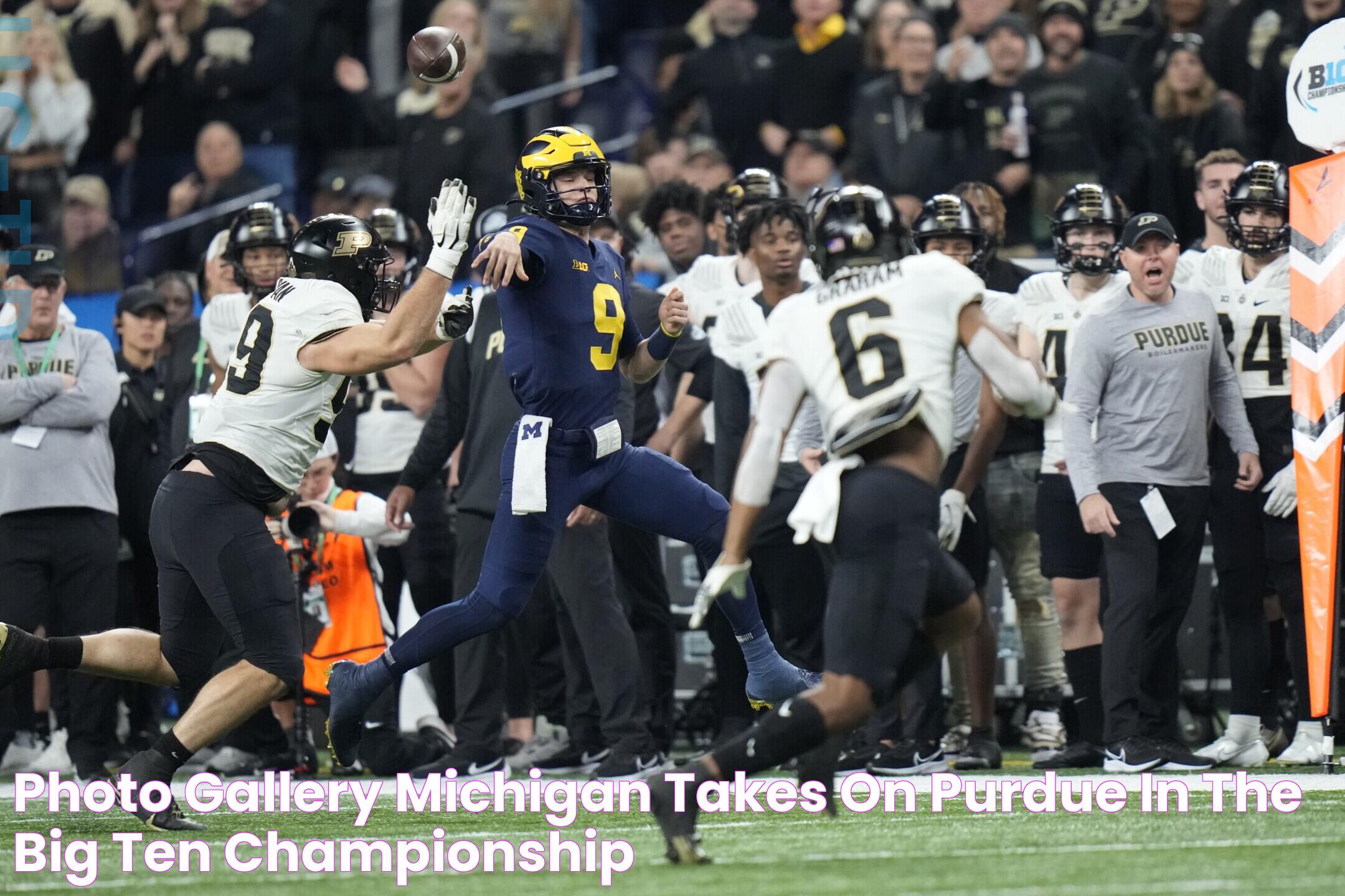 Photo gallery Michigan takes on Purdue in the Big Ten Championship