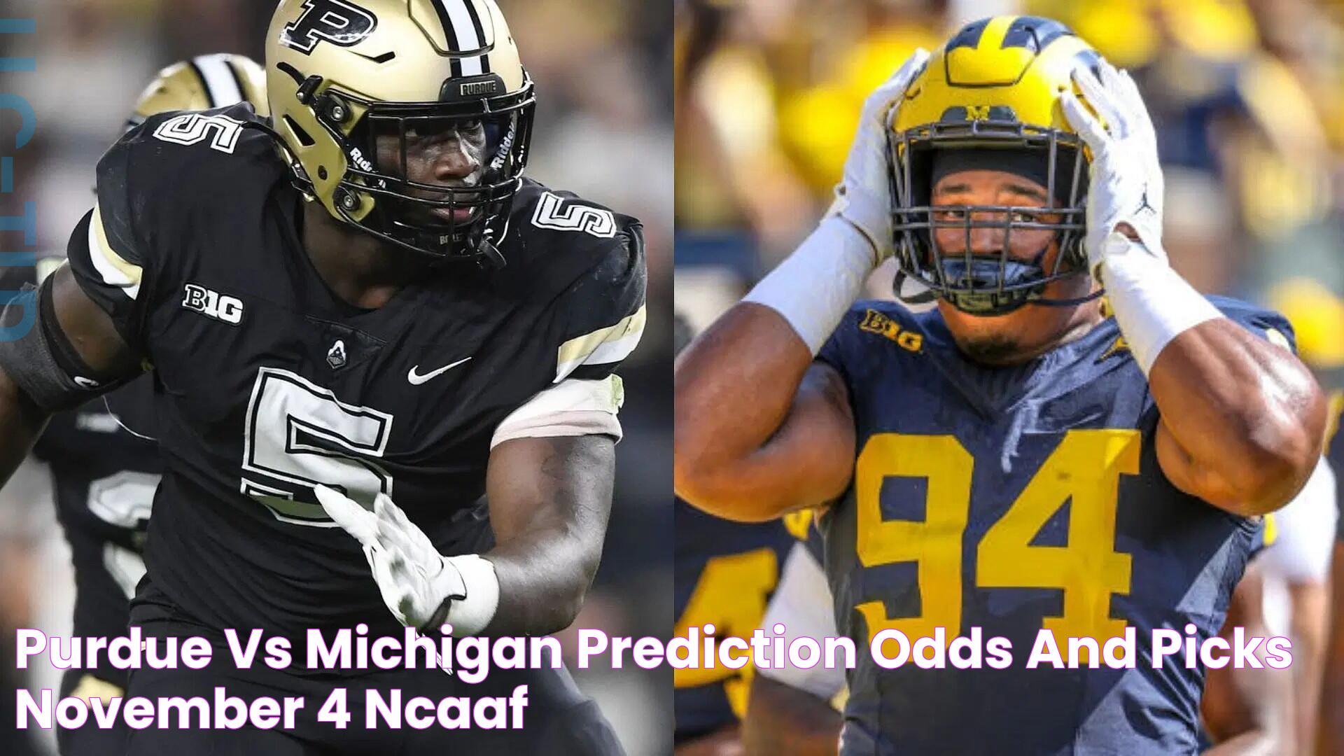 Purdue vs Michigan Prediction, Odds and Picks November 4 NCAAF